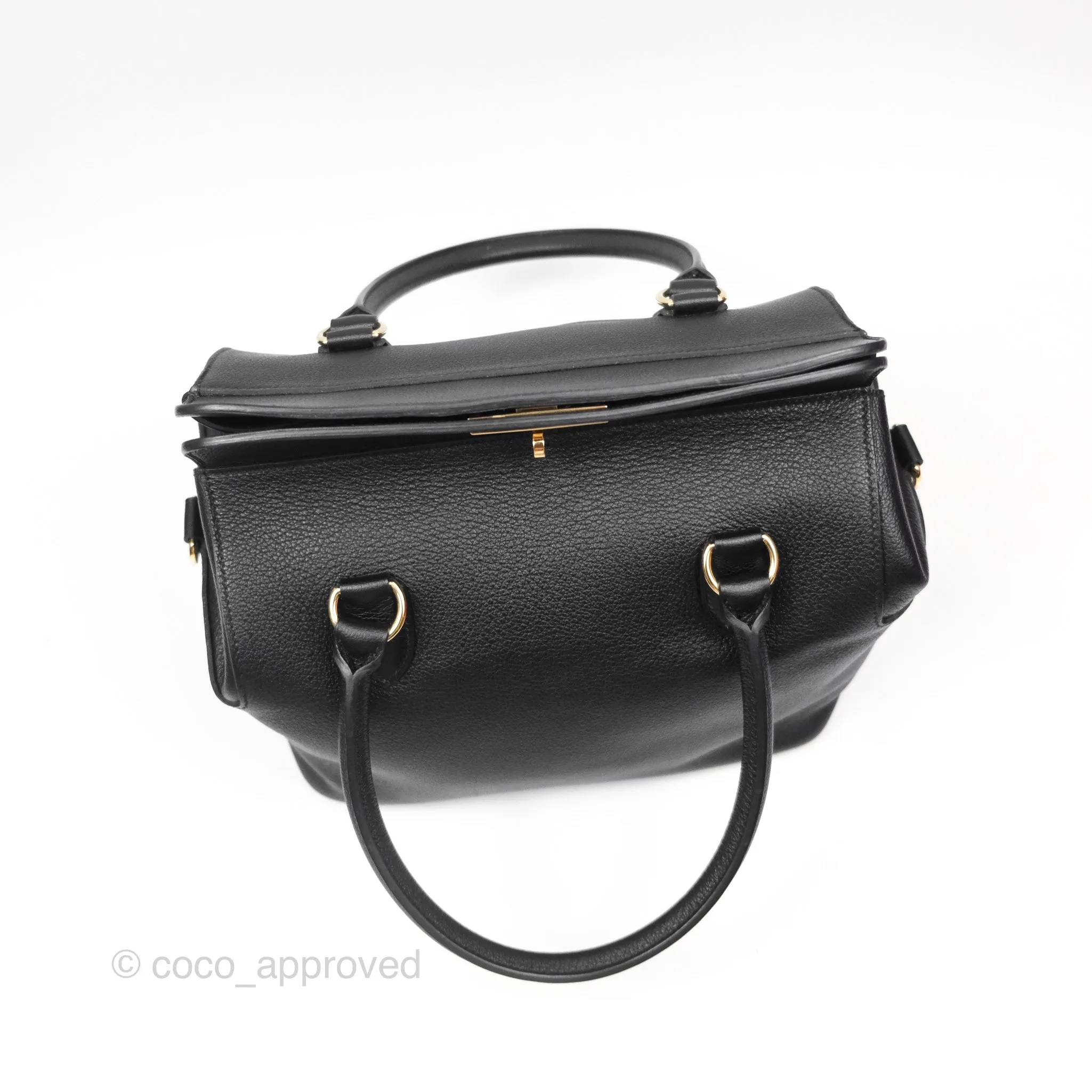 Herms ToolBox 26 Noir 89 Taurillon Novillo Gold Hardware
