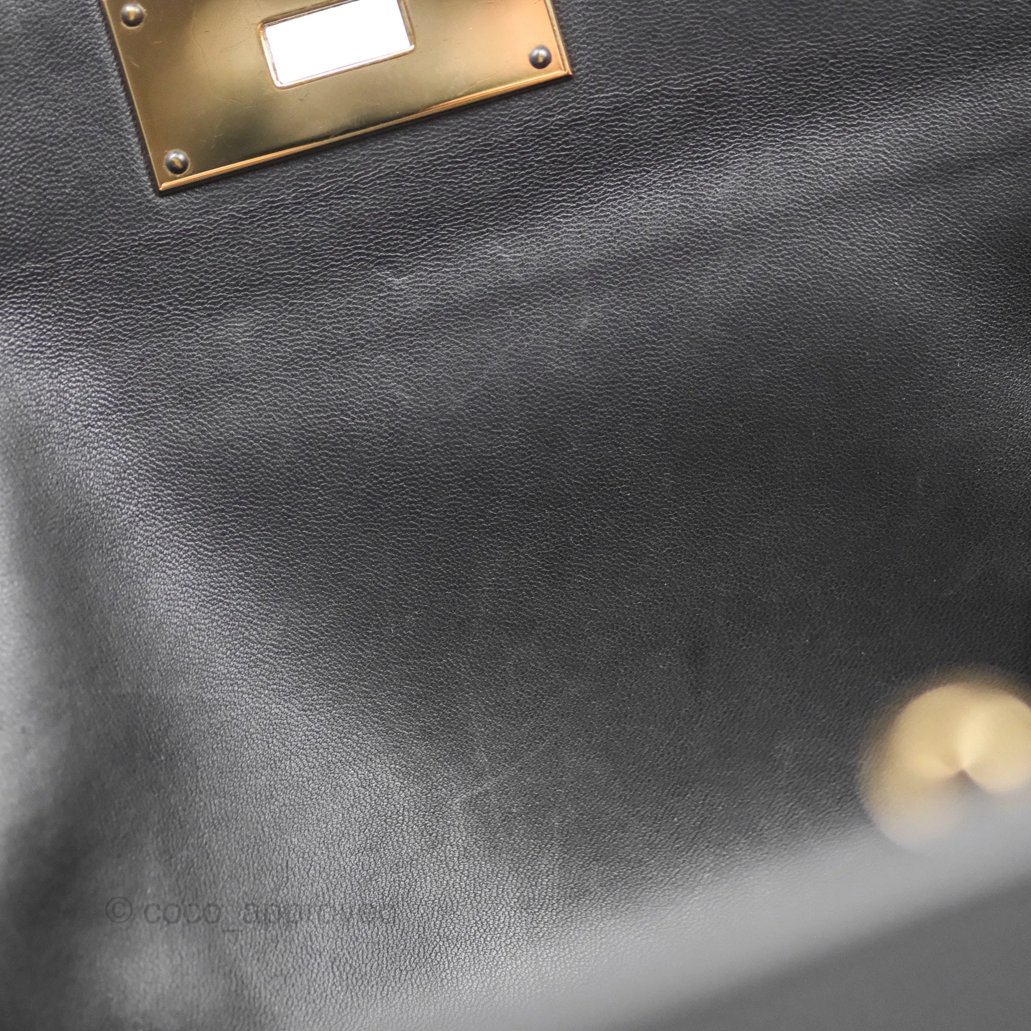 Herms ToolBox 26 Noir 89 Taurillon Novillo Gold Hardware