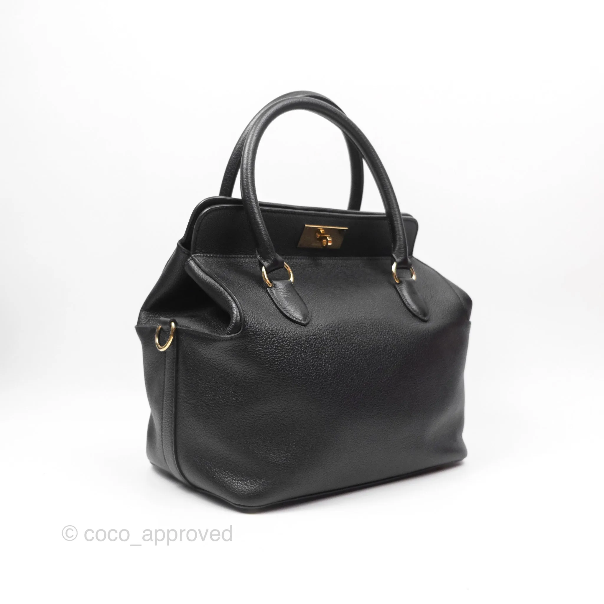 Herms ToolBox 26 Noir 89 Taurillon Novillo Gold Hardware