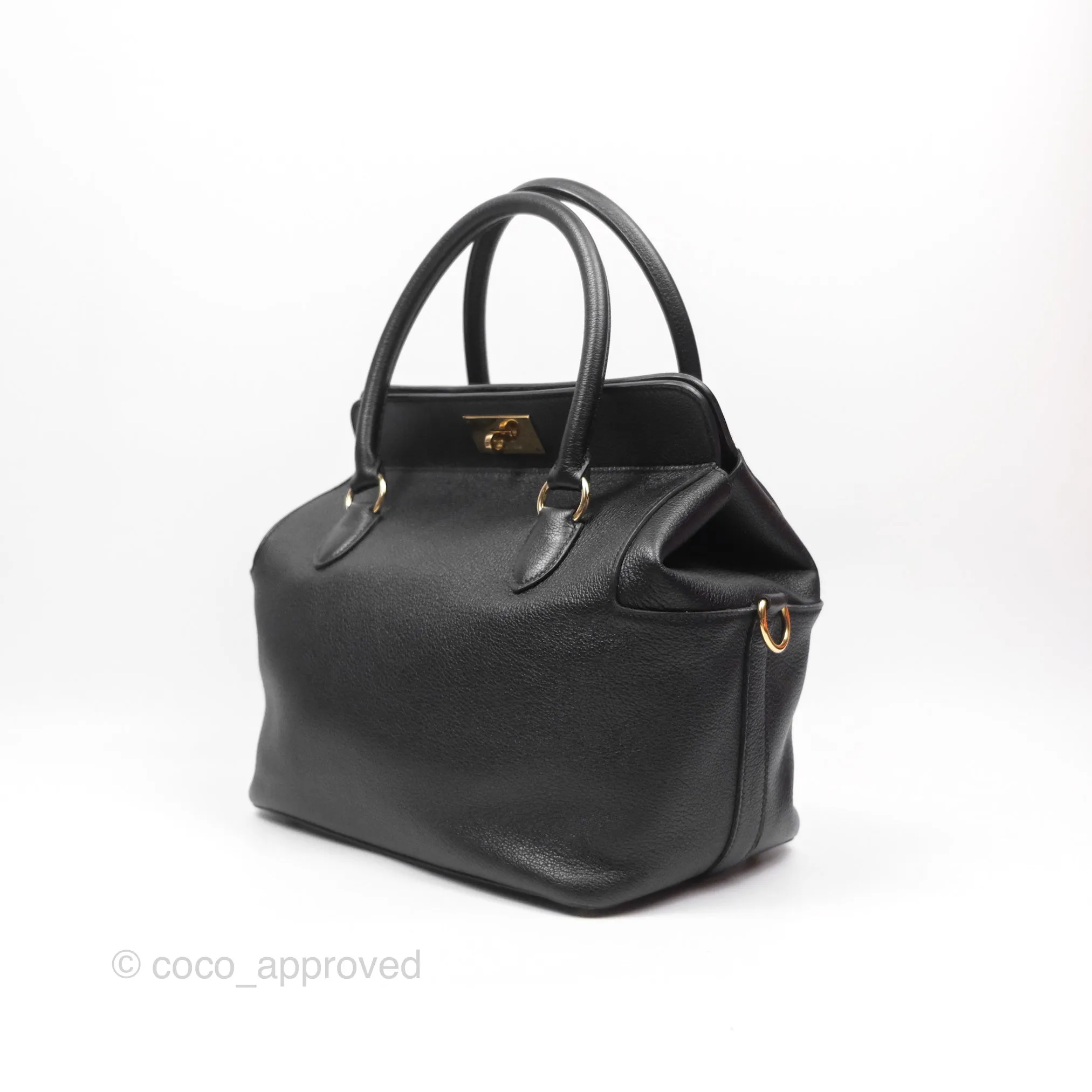 Herms ToolBox 26 Noir 89 Taurillon Novillo Gold Hardware