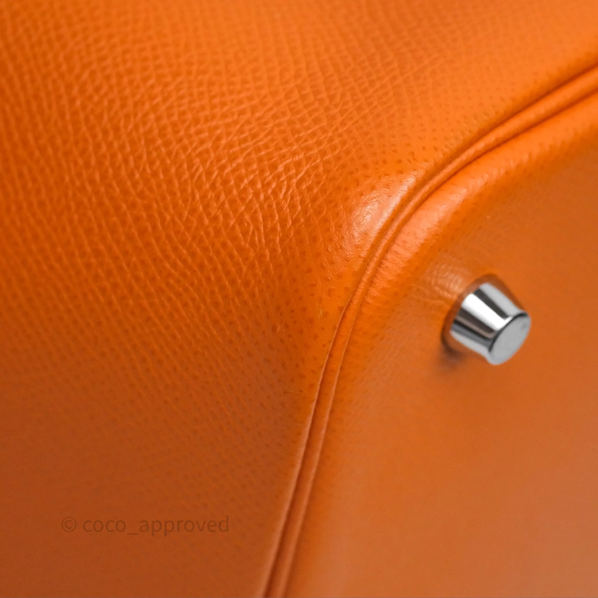Herms Tressage De Cuir Picotin Lock 22 Abricot I9/ Rose Azale 8W/ Gold 37 Epsom Palladium Hardware