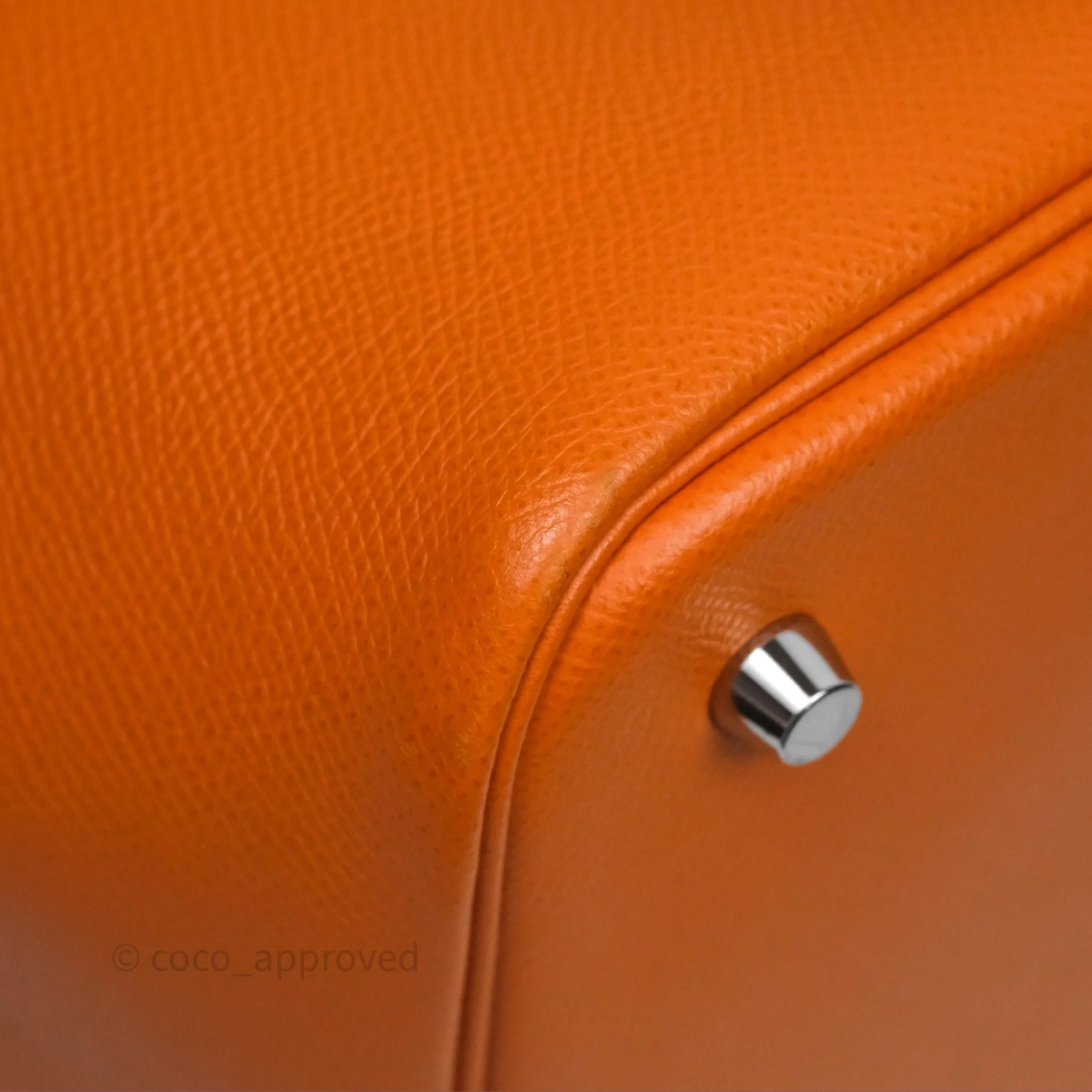 Herms Tressage De Cuir Picotin Lock 22 Abricot I9/ Rose Azale 8W/ Gold 37 Epsom Palladium Hardware