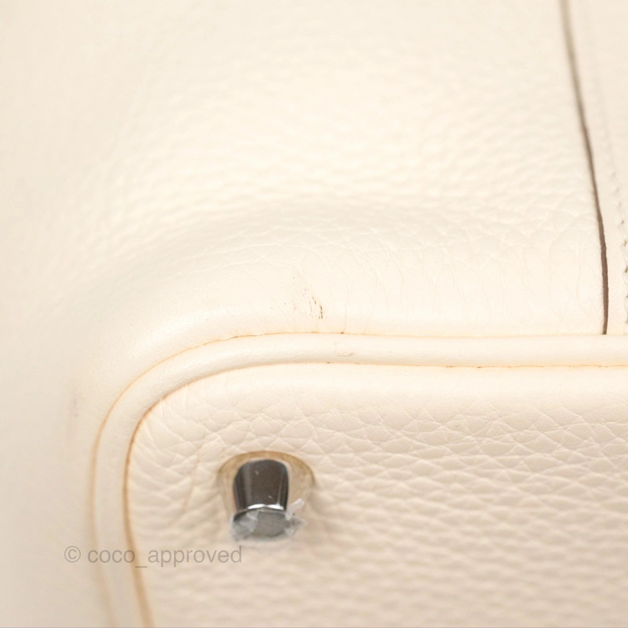 Herms Picotin Lock 18 Nata I2 Clemence Palladium Hardware