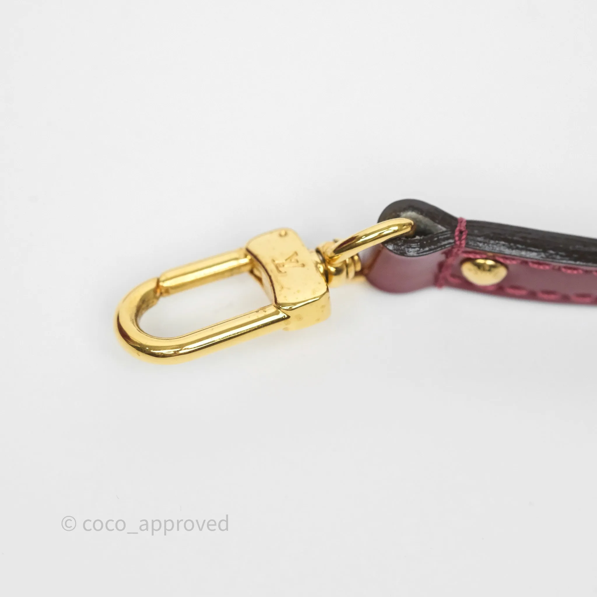 Louis Vuitton Alma BB Burgundy Patent Gold Hardware