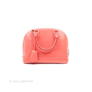 Louis Vuitton Alma BB Patent Pink Silver Hardware