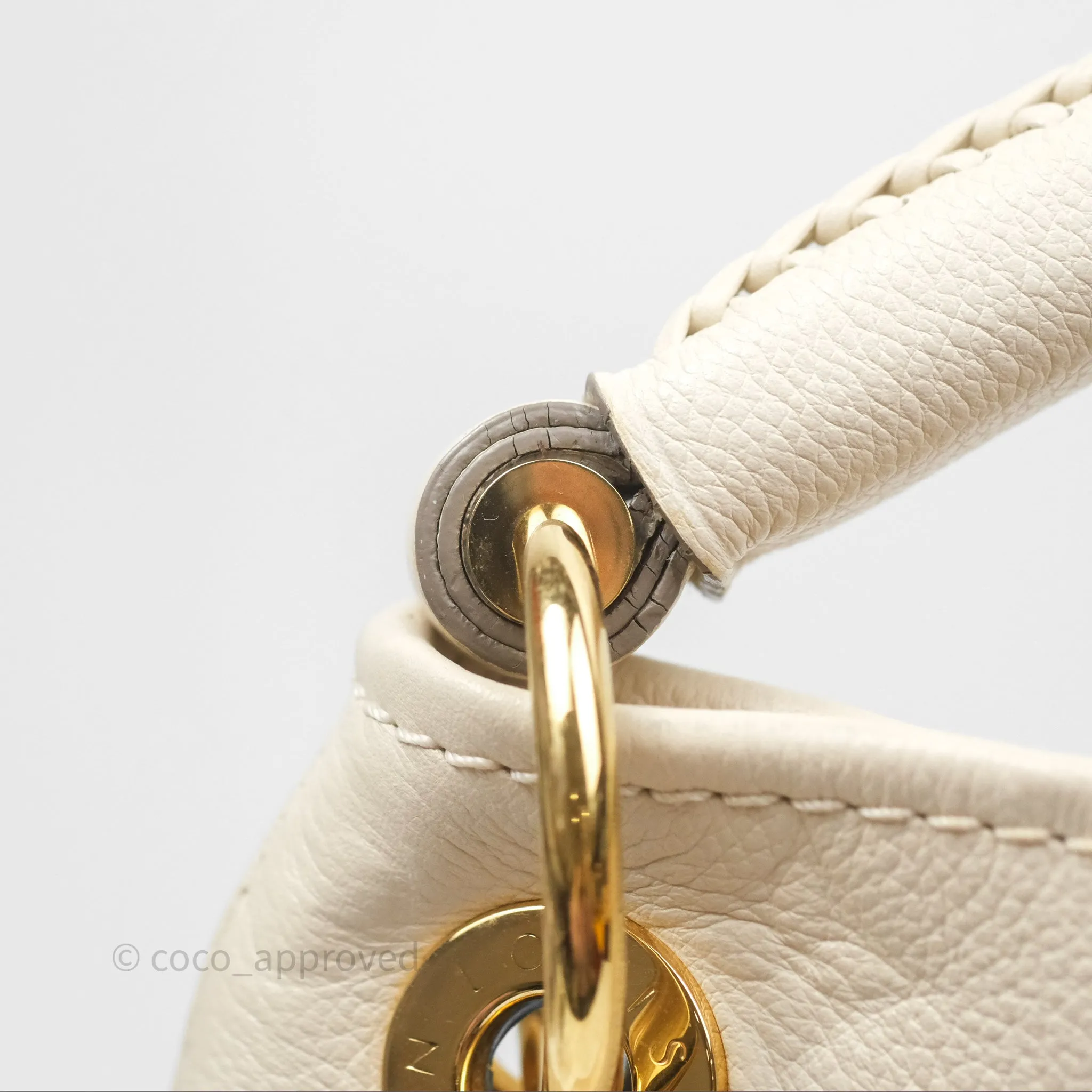 Louis Vuitton Artsy Monogram Empreinte MM Ivory