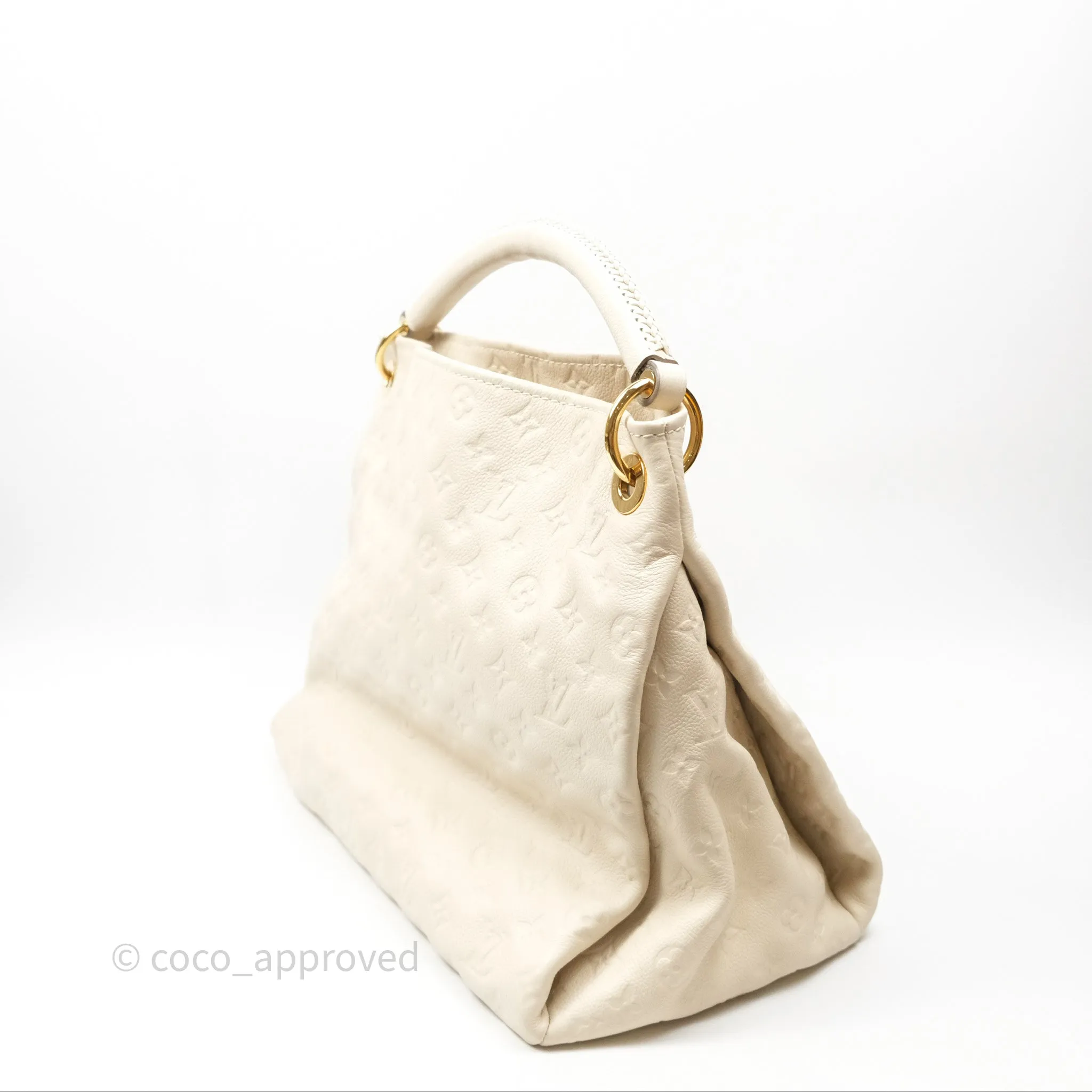 Louis Vuitton Artsy Monogram Empreinte MM Ivory
