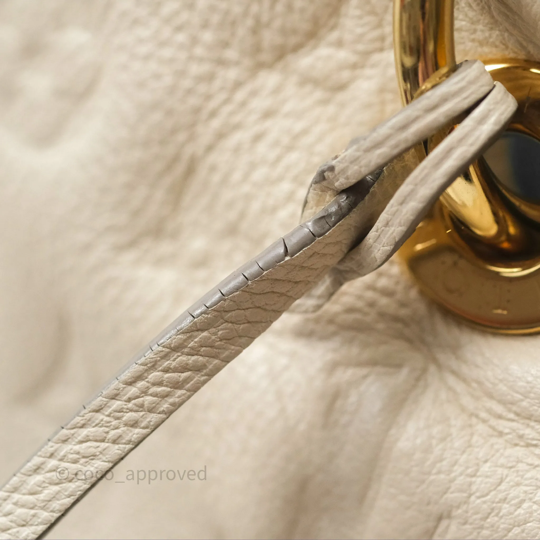 Louis Vuitton Artsy Monogram Empreinte MM Ivory
