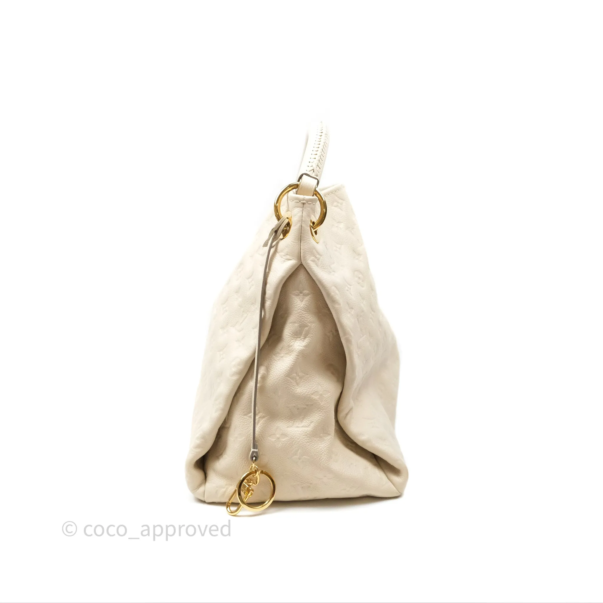 Louis Vuitton Artsy Monogram Empreinte MM Ivory