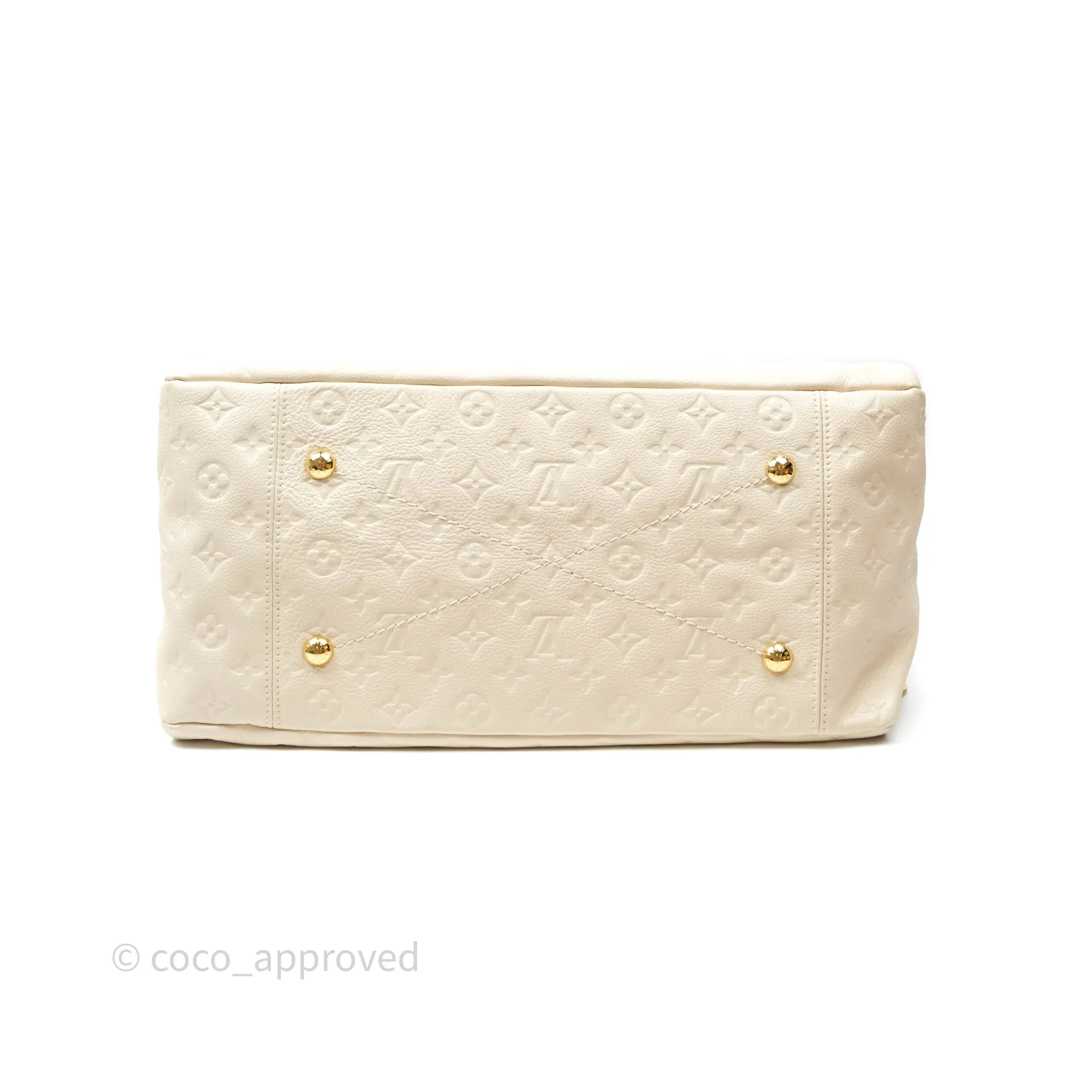Louis Vuitton Artsy Monogram Empreinte MM Ivory