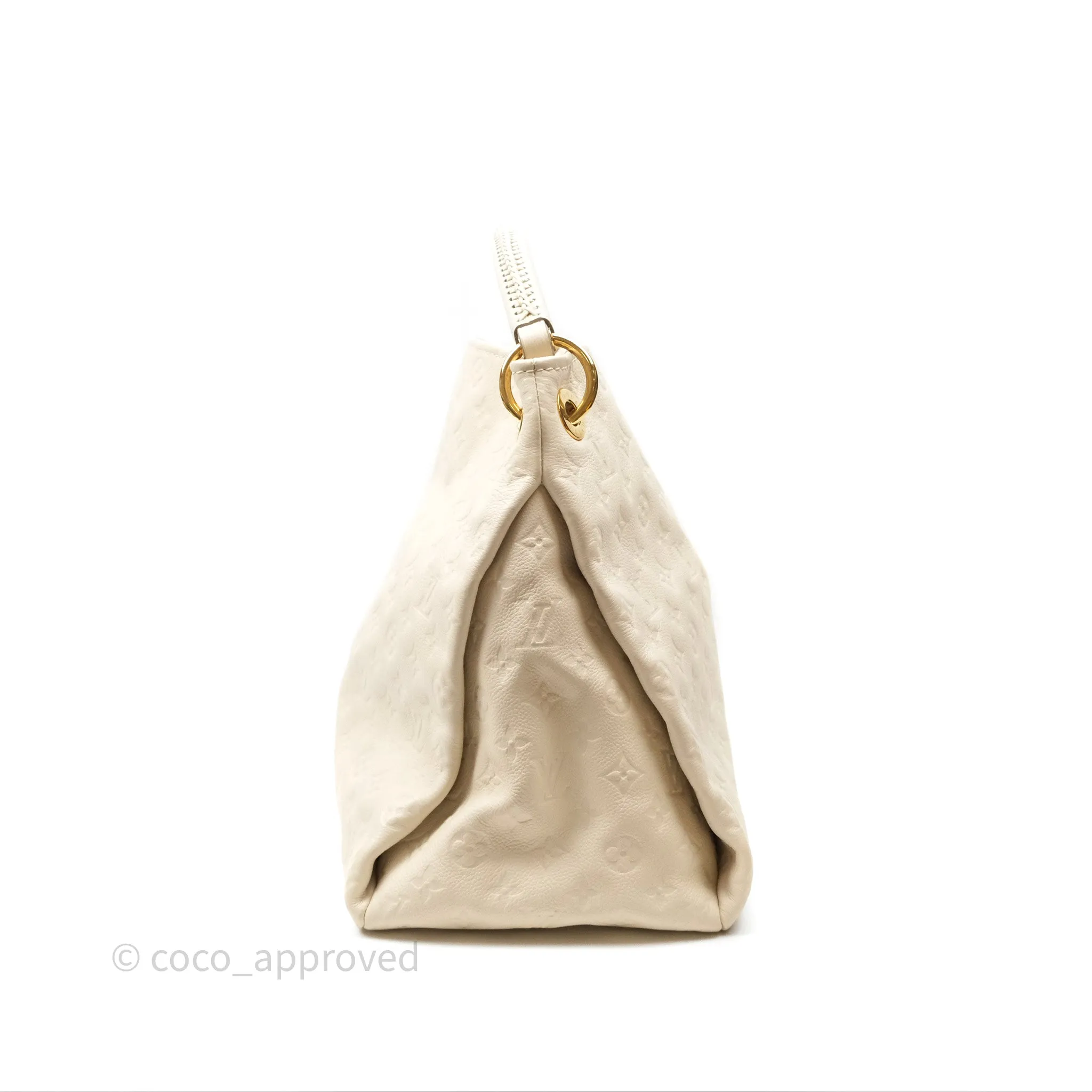 Louis Vuitton Artsy Monogram Empreinte MM Ivory