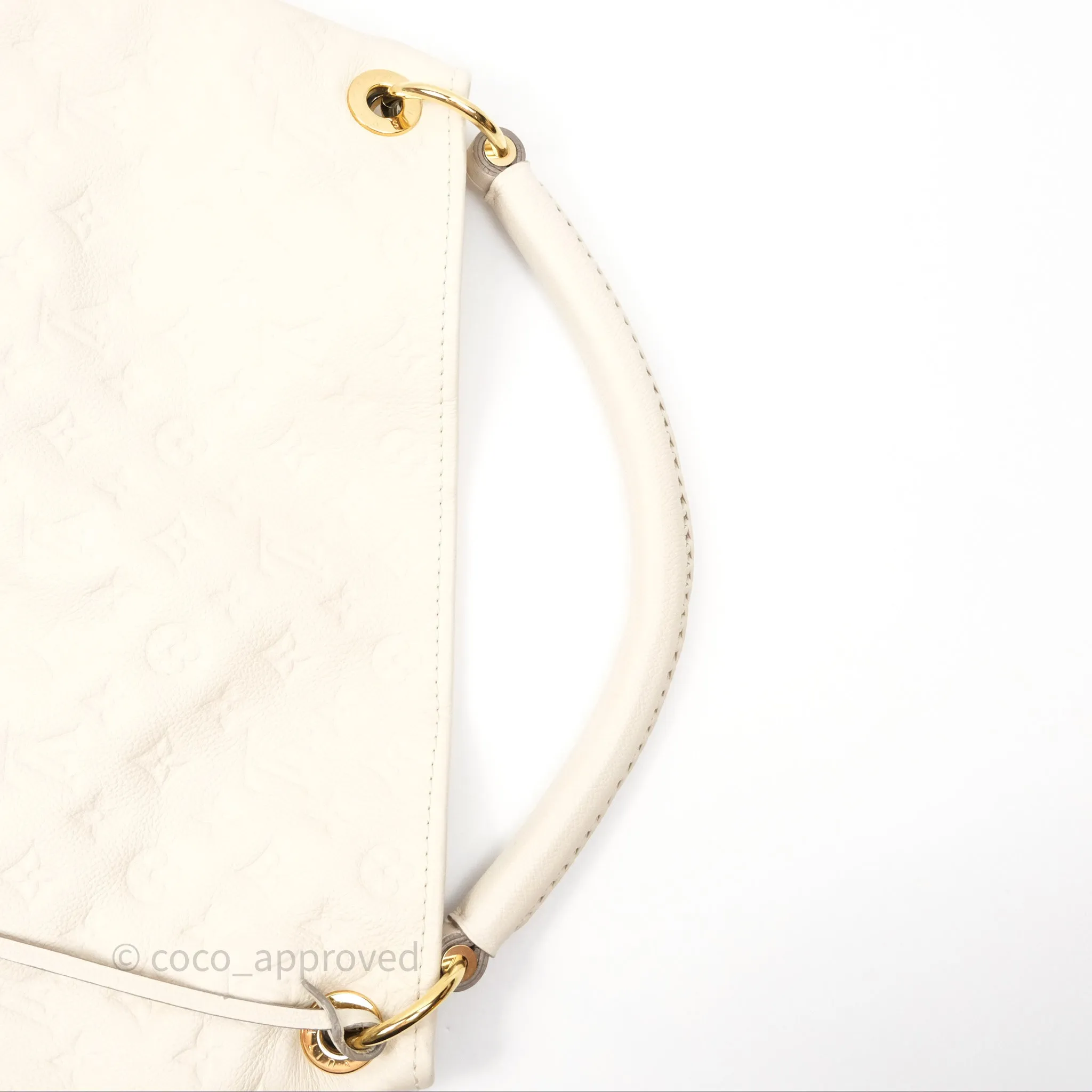 Louis Vuitton Artsy Monogram Empreinte MM Ivory