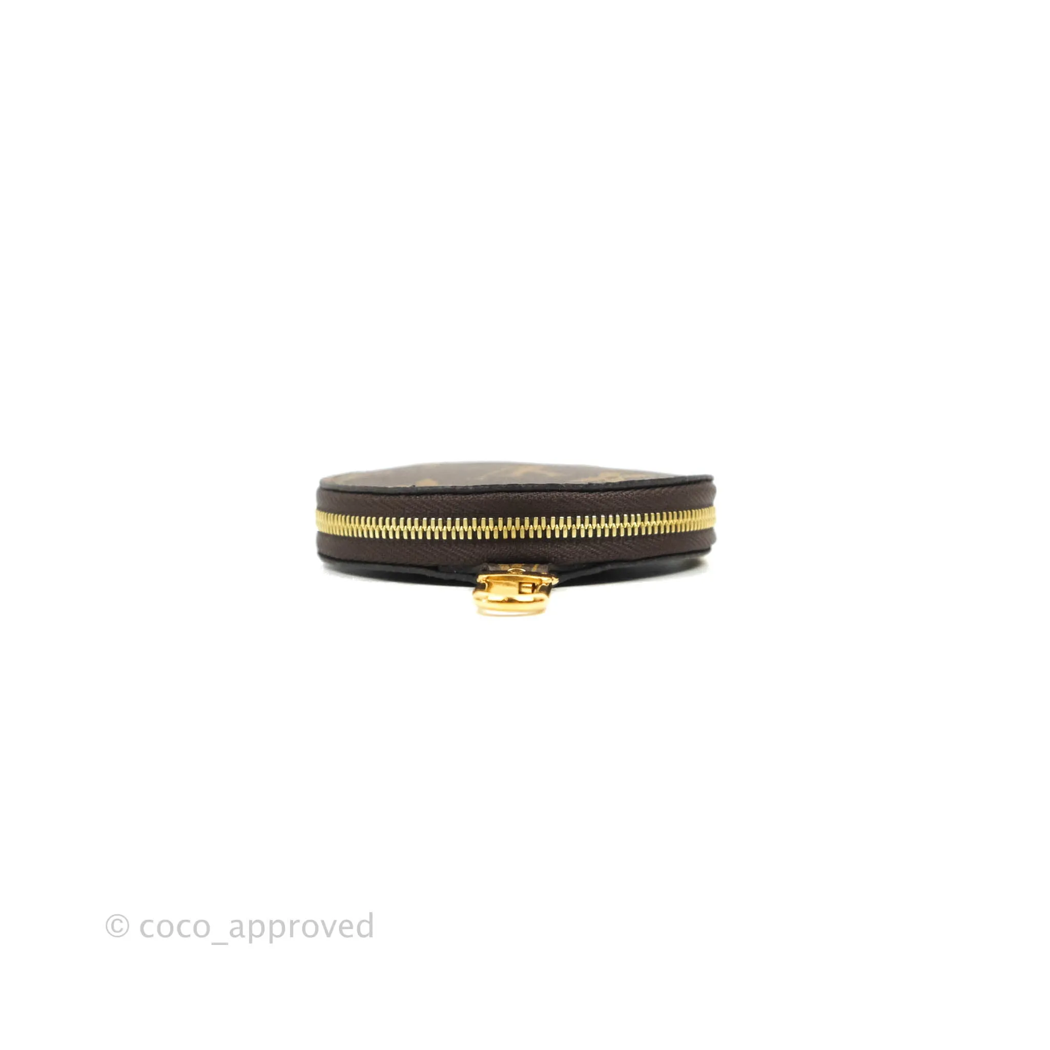 Louis Vuitton Black Jacquard Strap with Monogram Canvas Round Purse