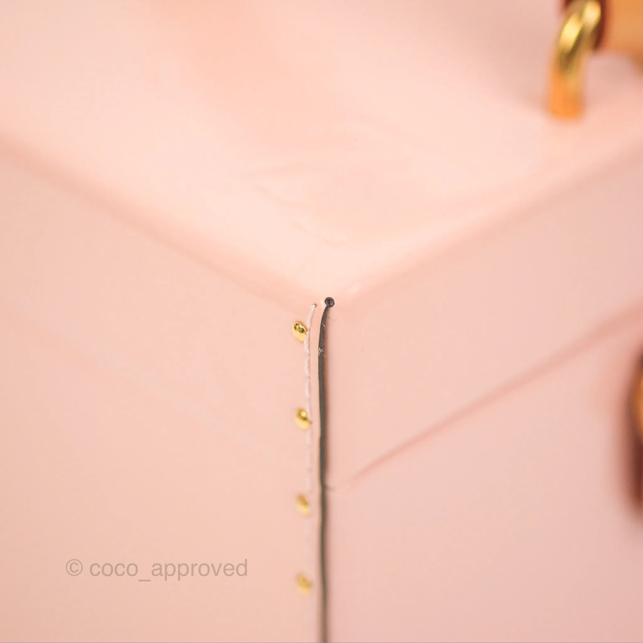 Louis Vuitton Bleecker Box Rose Ballerine Vernis Embossed Monogram