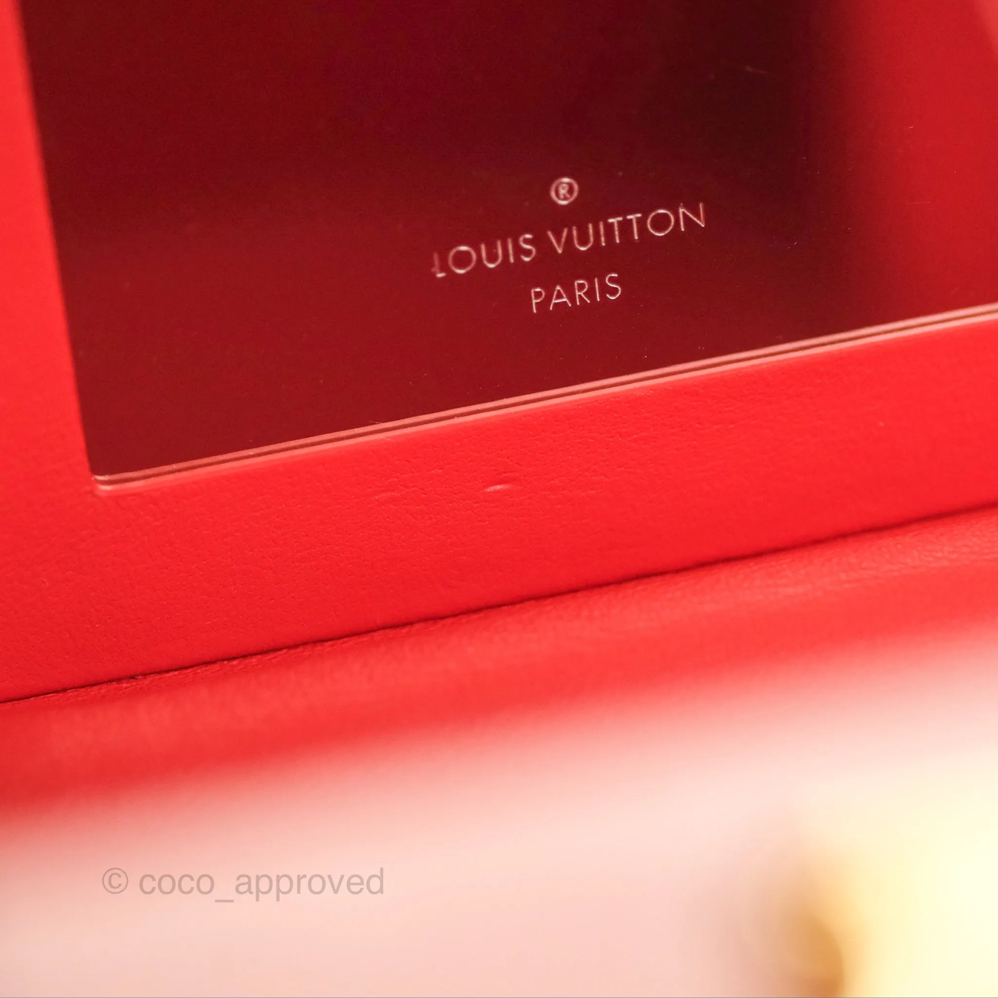 Louis Vuitton Bleecker Box Rose Ballerine Vernis Embossed Monogram