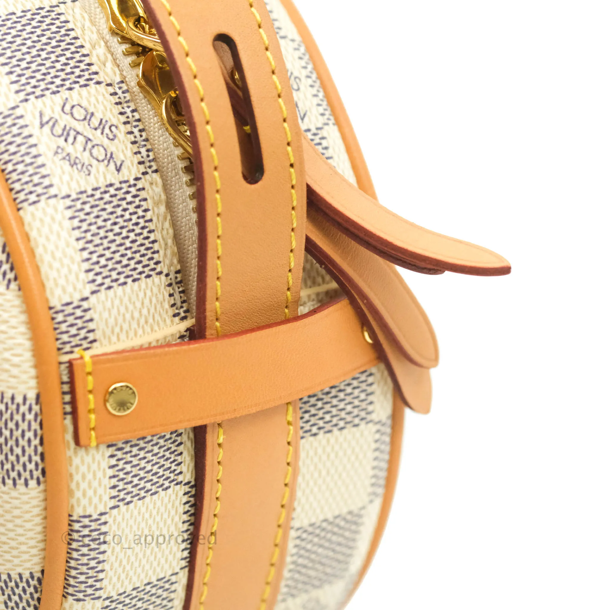 Louis Vuitton Boite Chapeau Souple PM Damier Azur Shoulder Bag