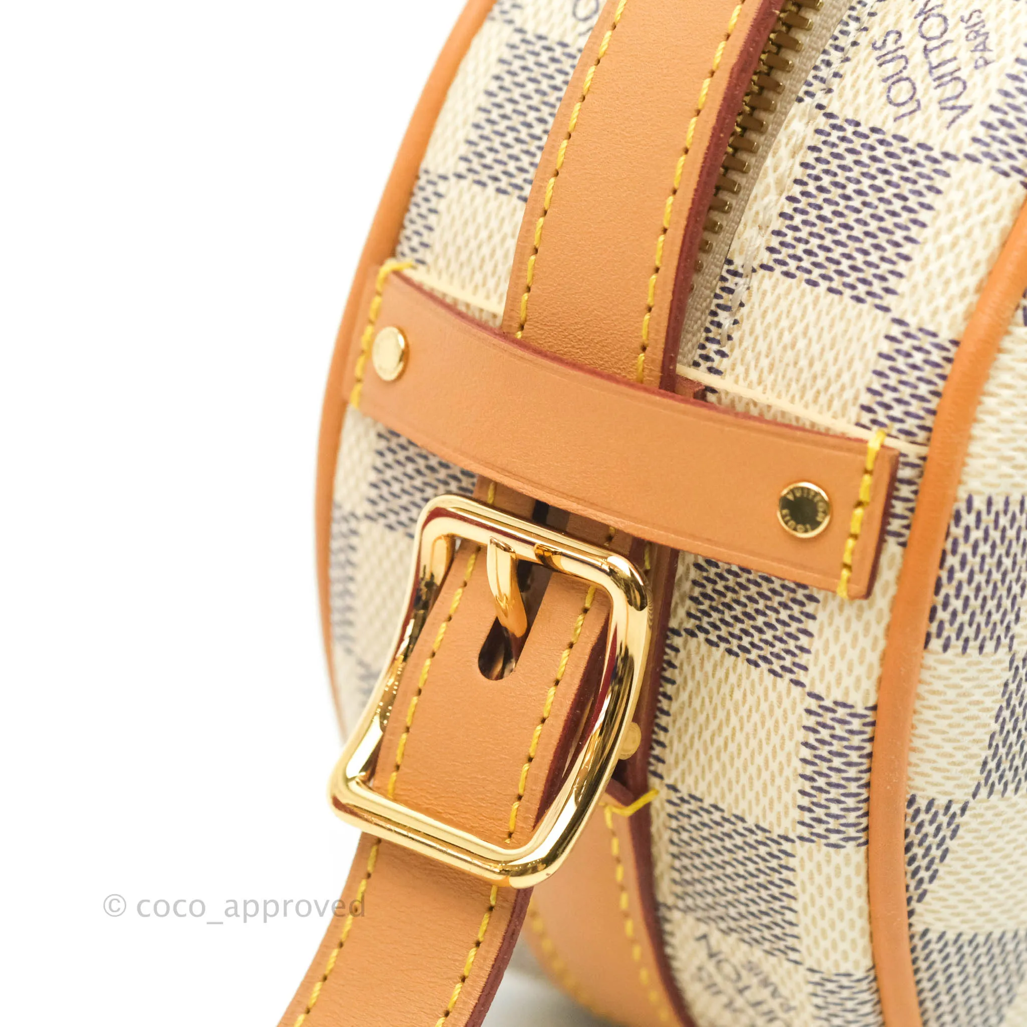 Louis Vuitton Boite Chapeau Souple PM Damier Azur Shoulder Bag