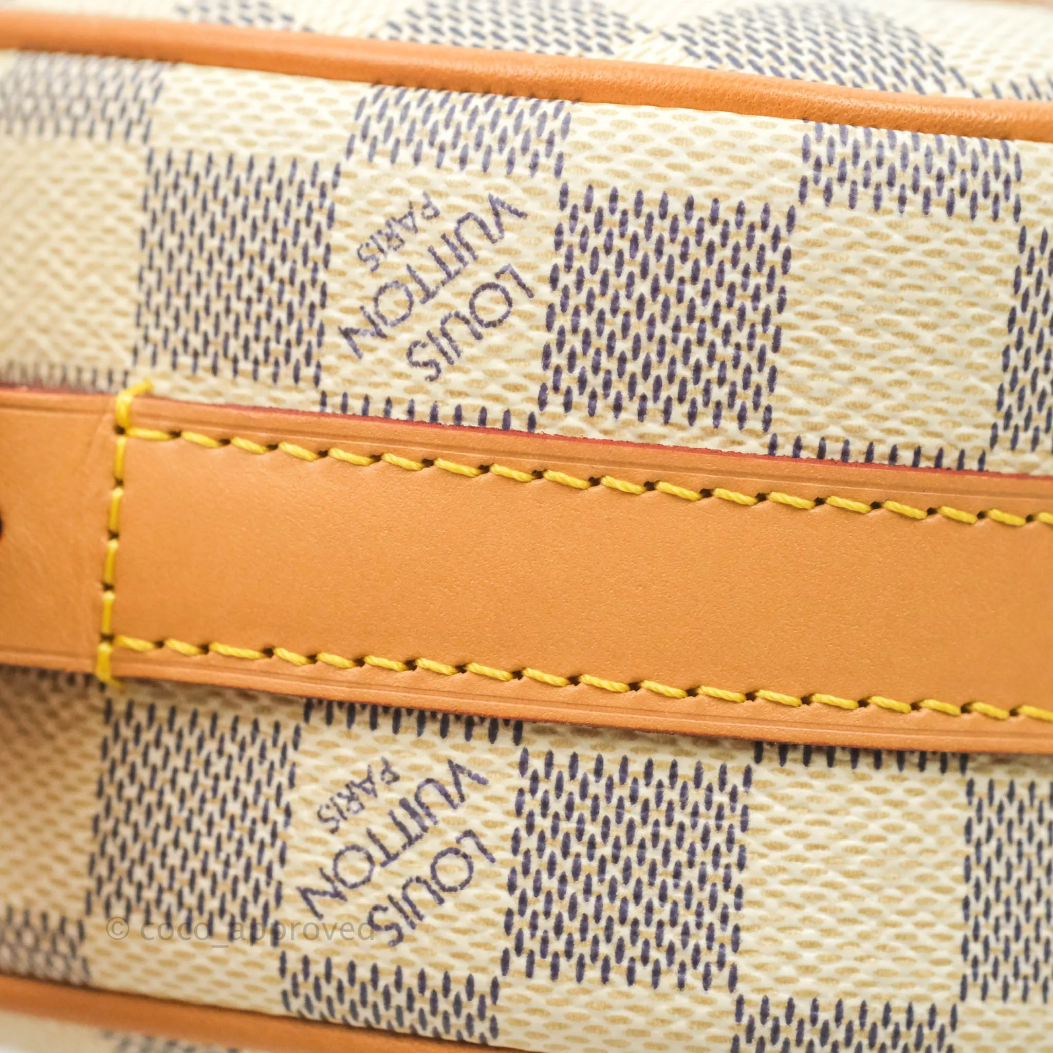 Louis Vuitton Boite Chapeau Souple PM Damier Azur Shoulder Bag