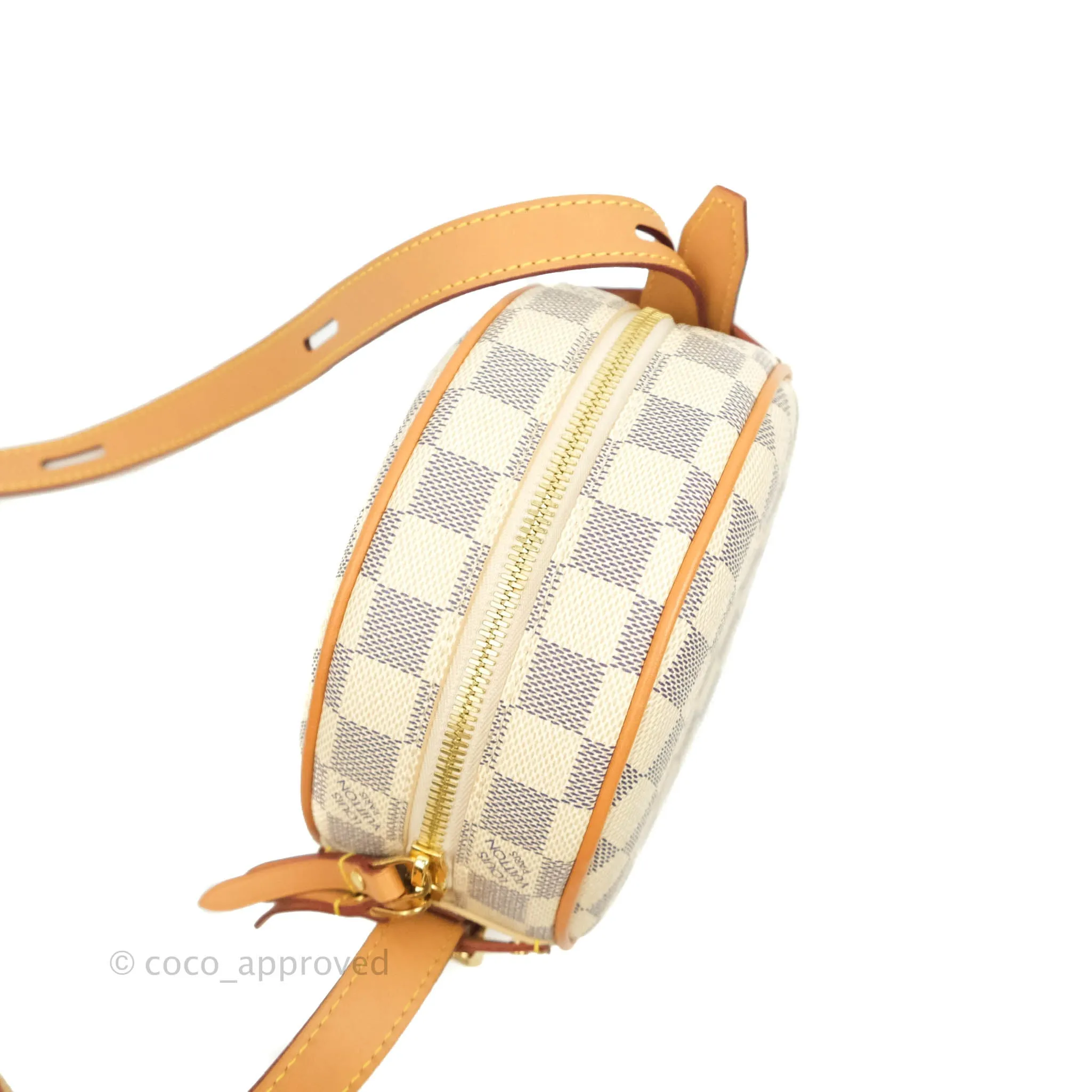 Louis Vuitton Boite Chapeau Souple PM Damier Azur Shoulder Bag