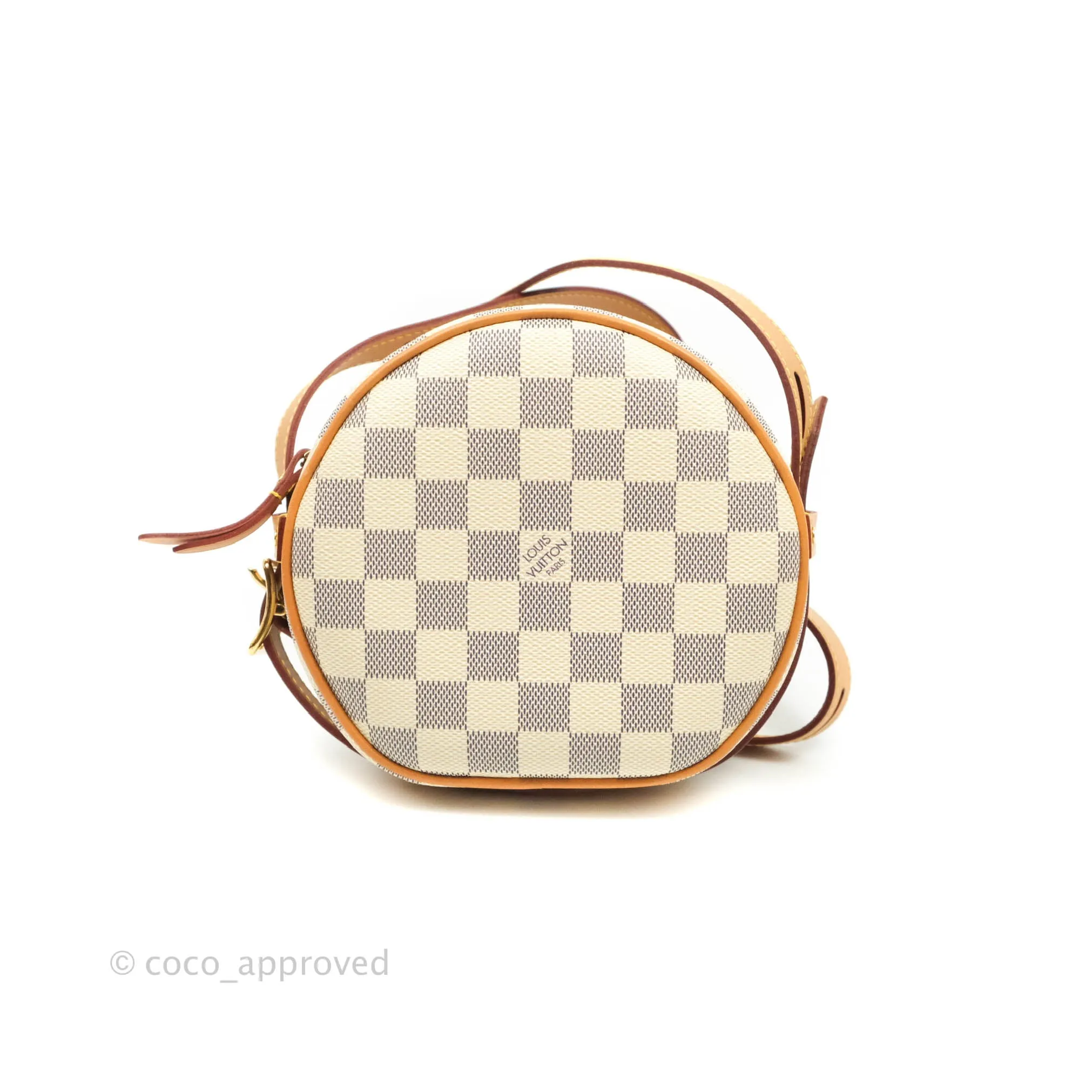 Louis Vuitton Boite Chapeau Souple PM Damier Azur Shoulder Bag