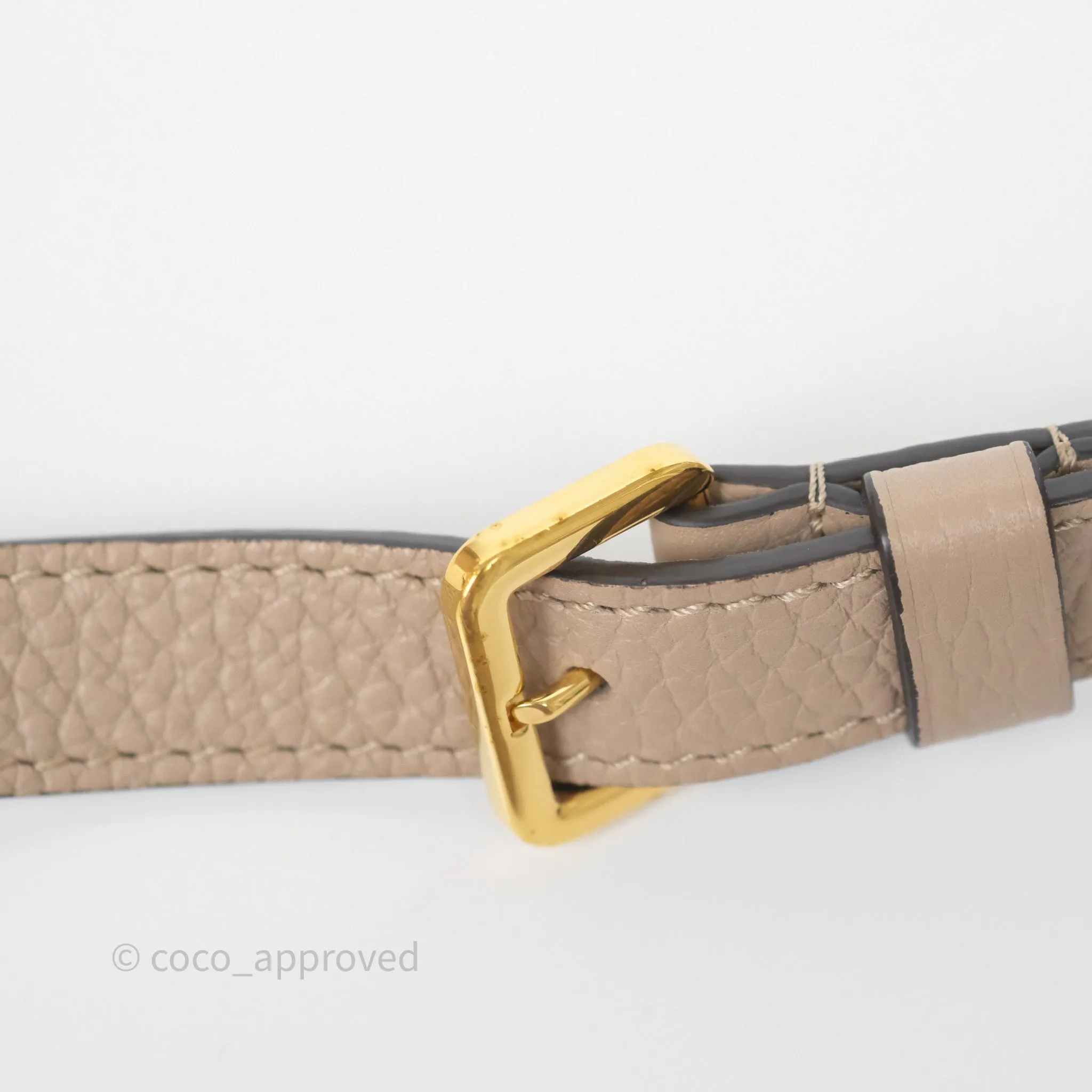 Louis Vuitton Capucines BB Taurillon Leather Galet
