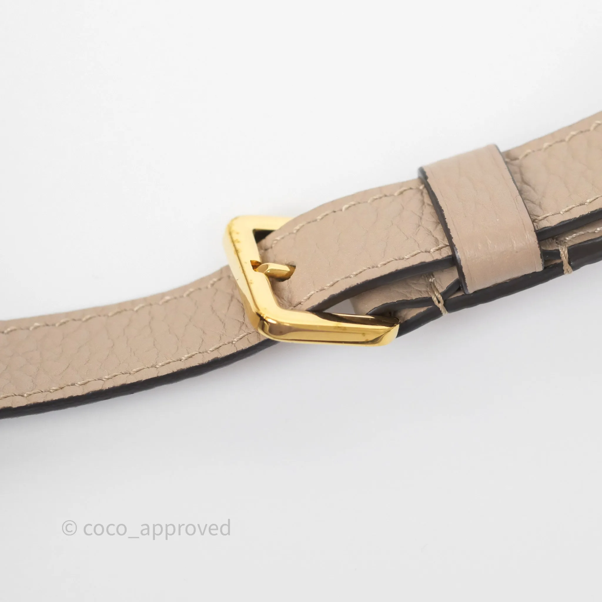 Louis Vuitton Capucines BB Taurillon Leather Galet