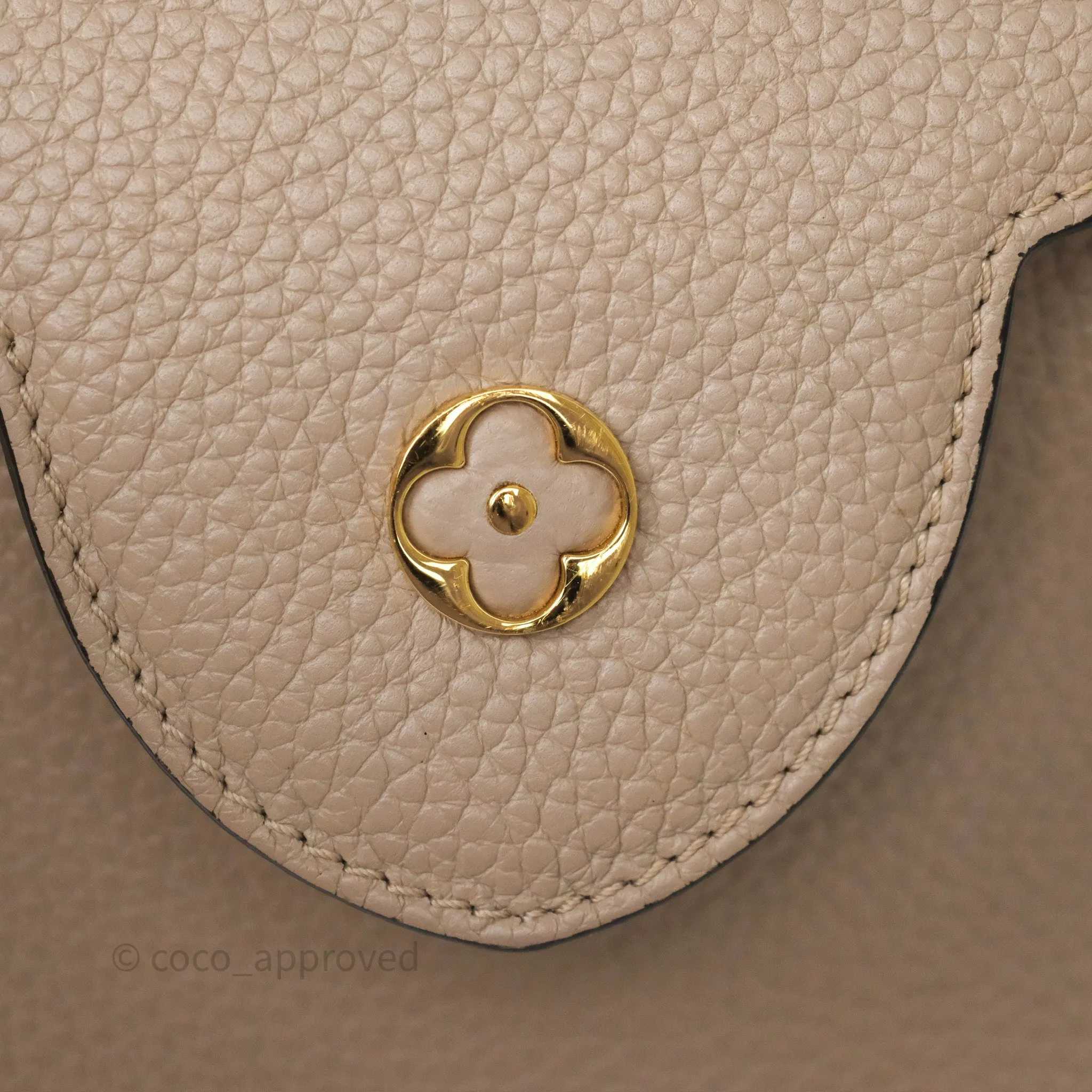 Louis Vuitton Capucines BB Taurillon Leather Galet