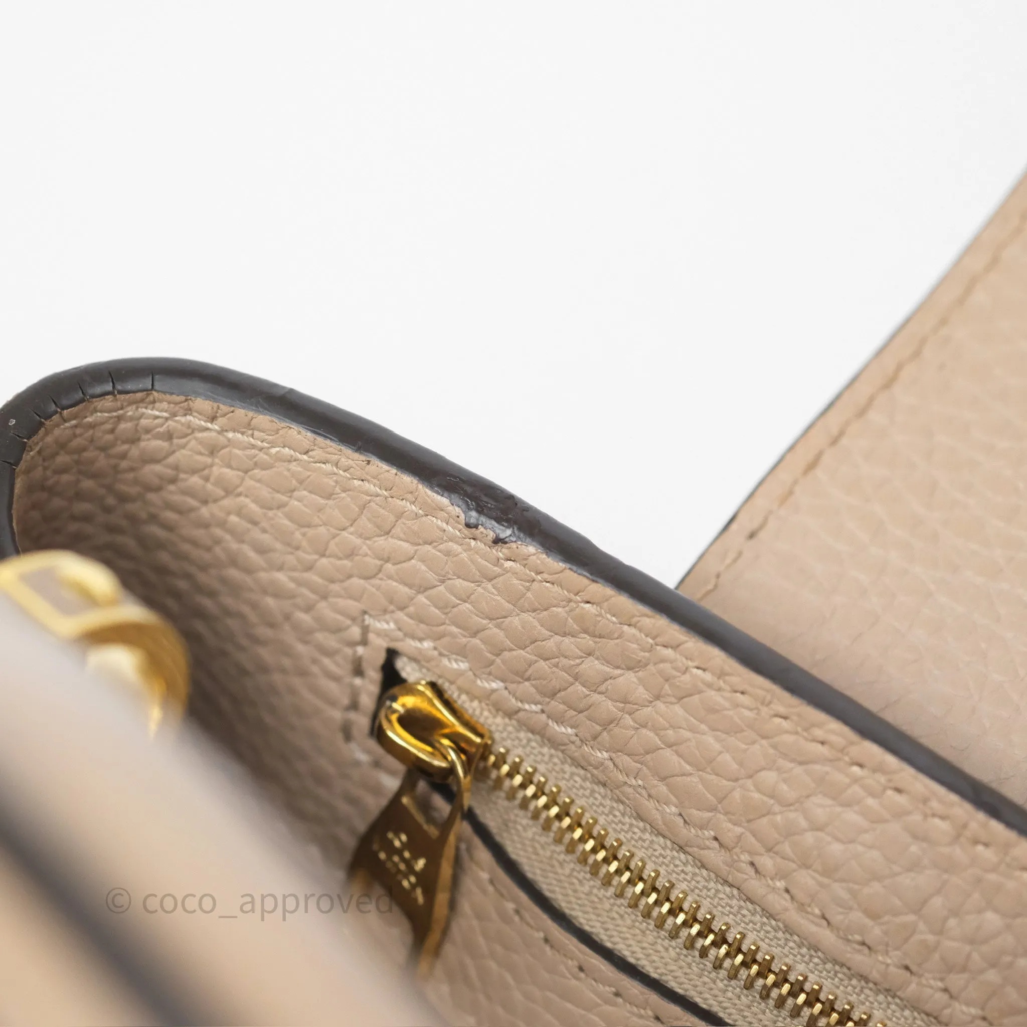 Louis Vuitton Capucines BB Taurillon Leather Galet