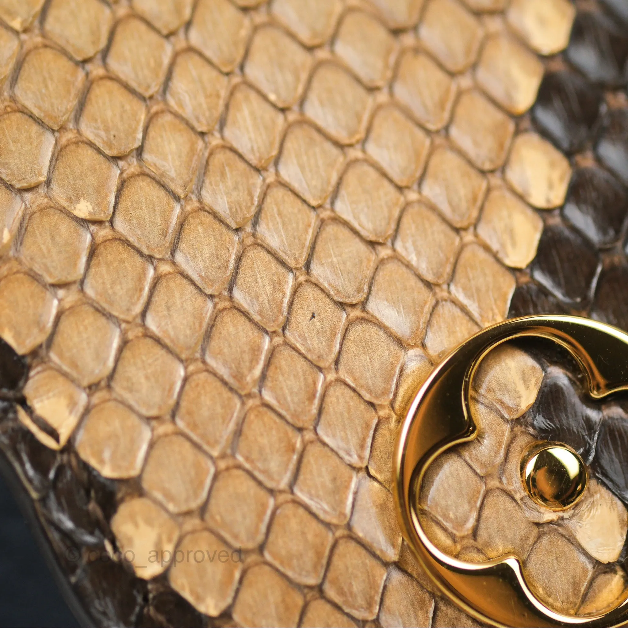 Louis Vuitton Capucines Mini Navy in Taurillon Leather and Python Leather