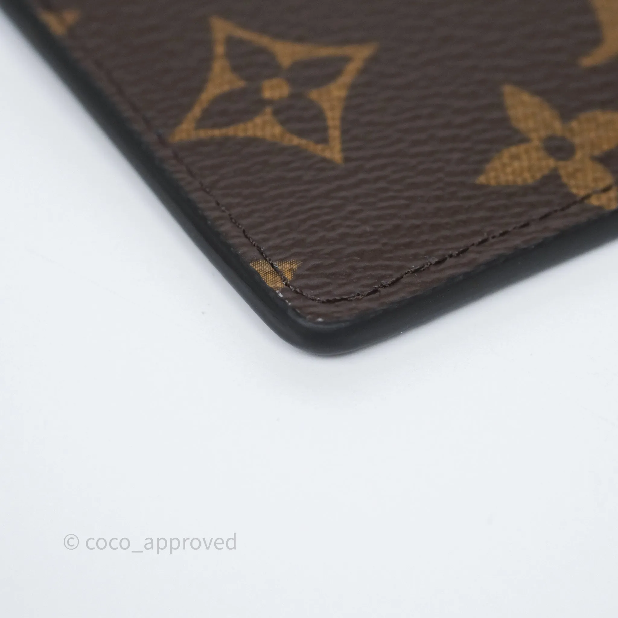 Louis Vuitton Card Holder PM Monogram Macassar Bleu