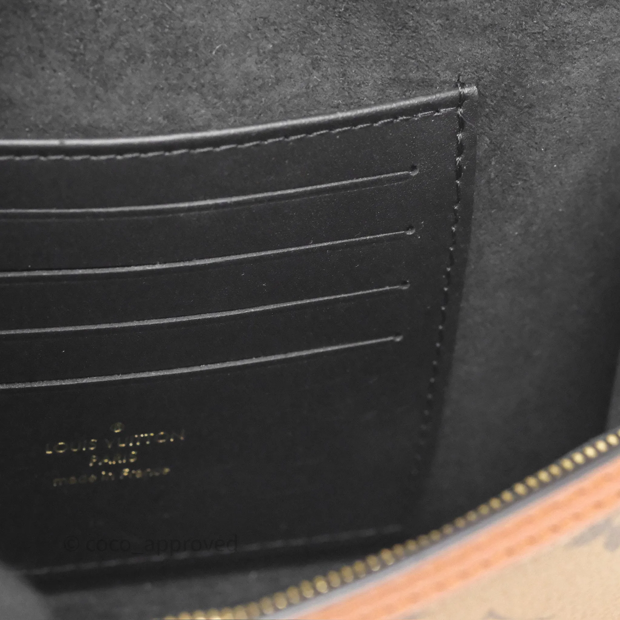 Louis Vuitton Chain Wallet Dauphine Monogram Reverse