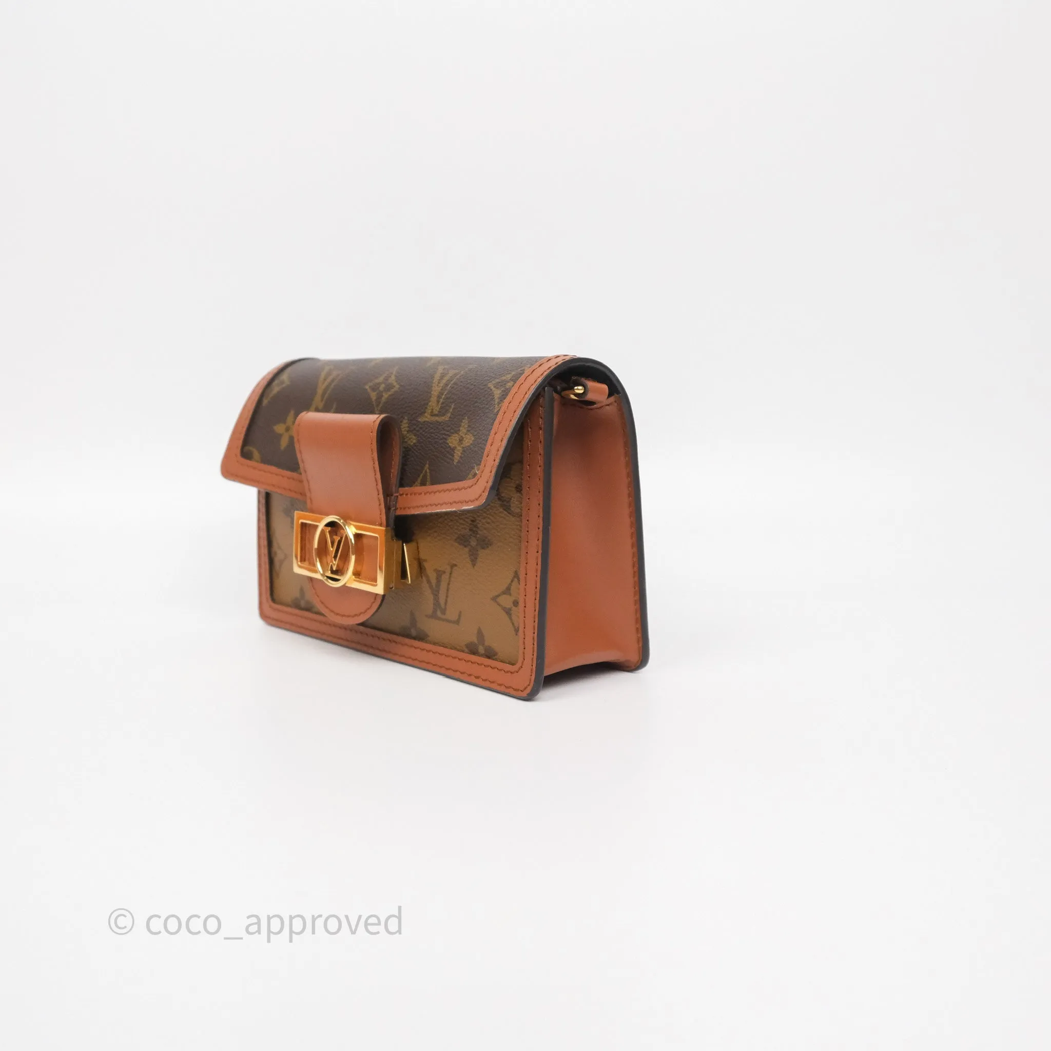 Louis Vuitton Chain Wallet Dauphine Monogram Reverse