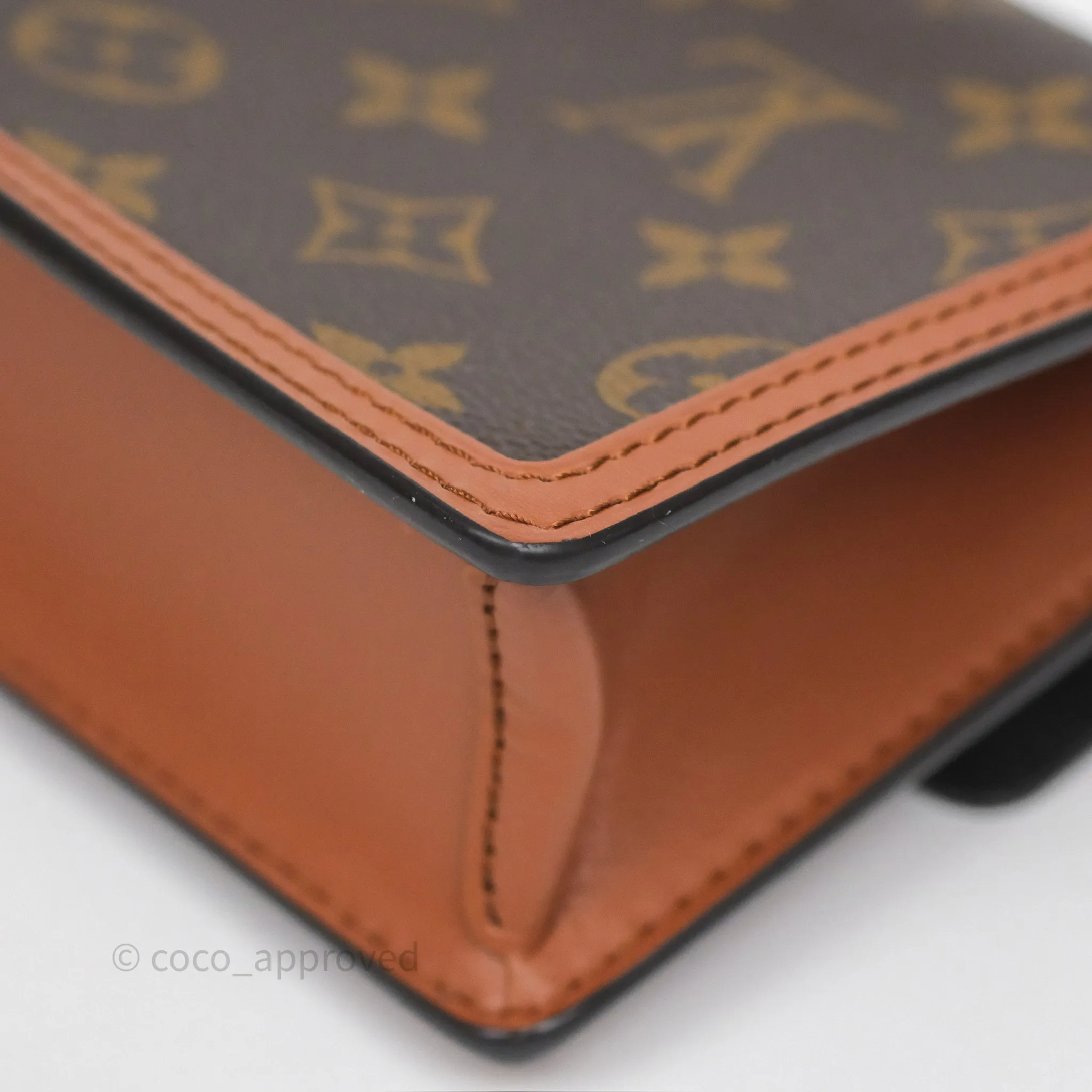 Louis Vuitton Chain Wallet Dauphine Monogram Reverse