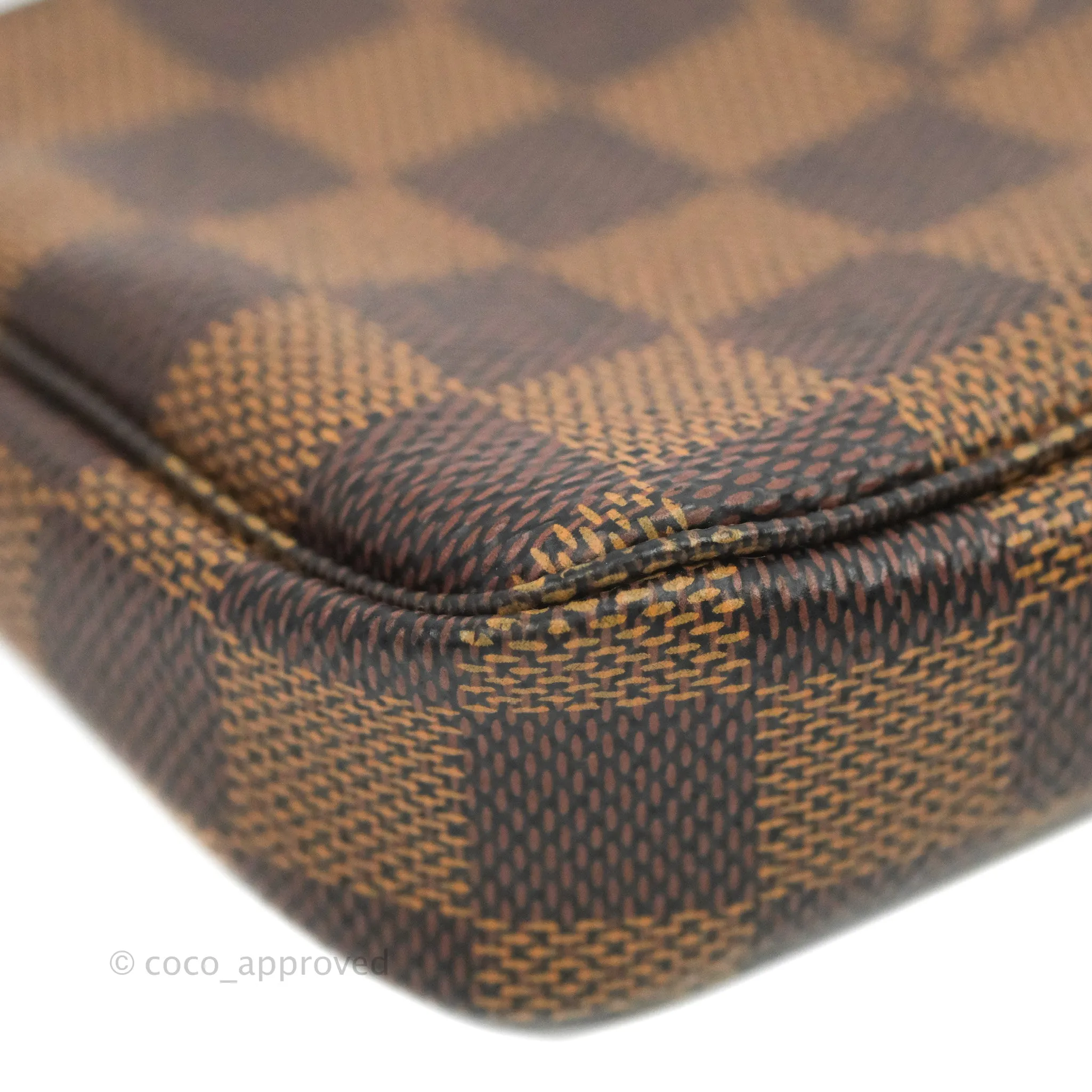 Louis Vuitton Damier Ebene Mini Pochette Accessories