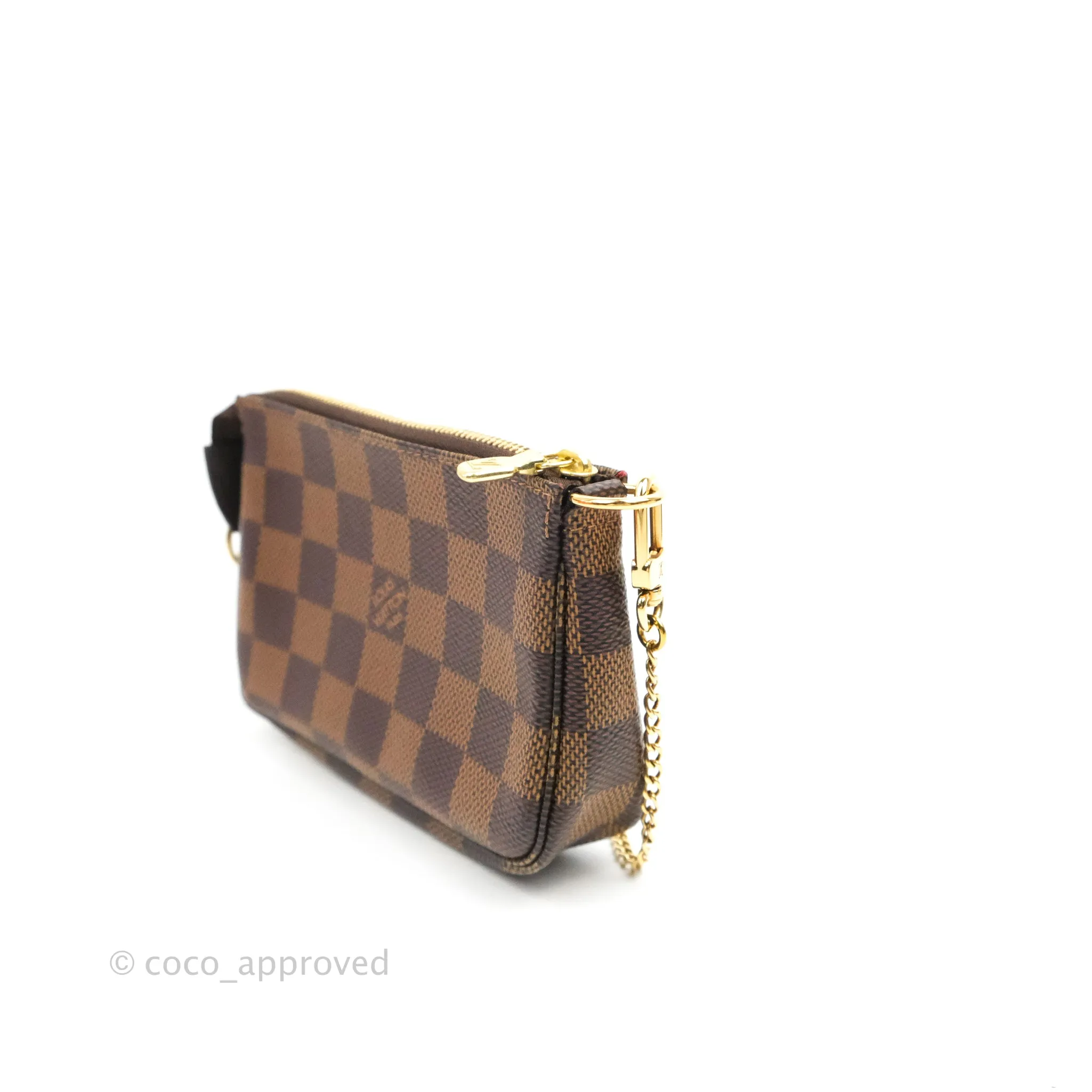 Louis Vuitton Damier Ebene Mini Pochette Accessories