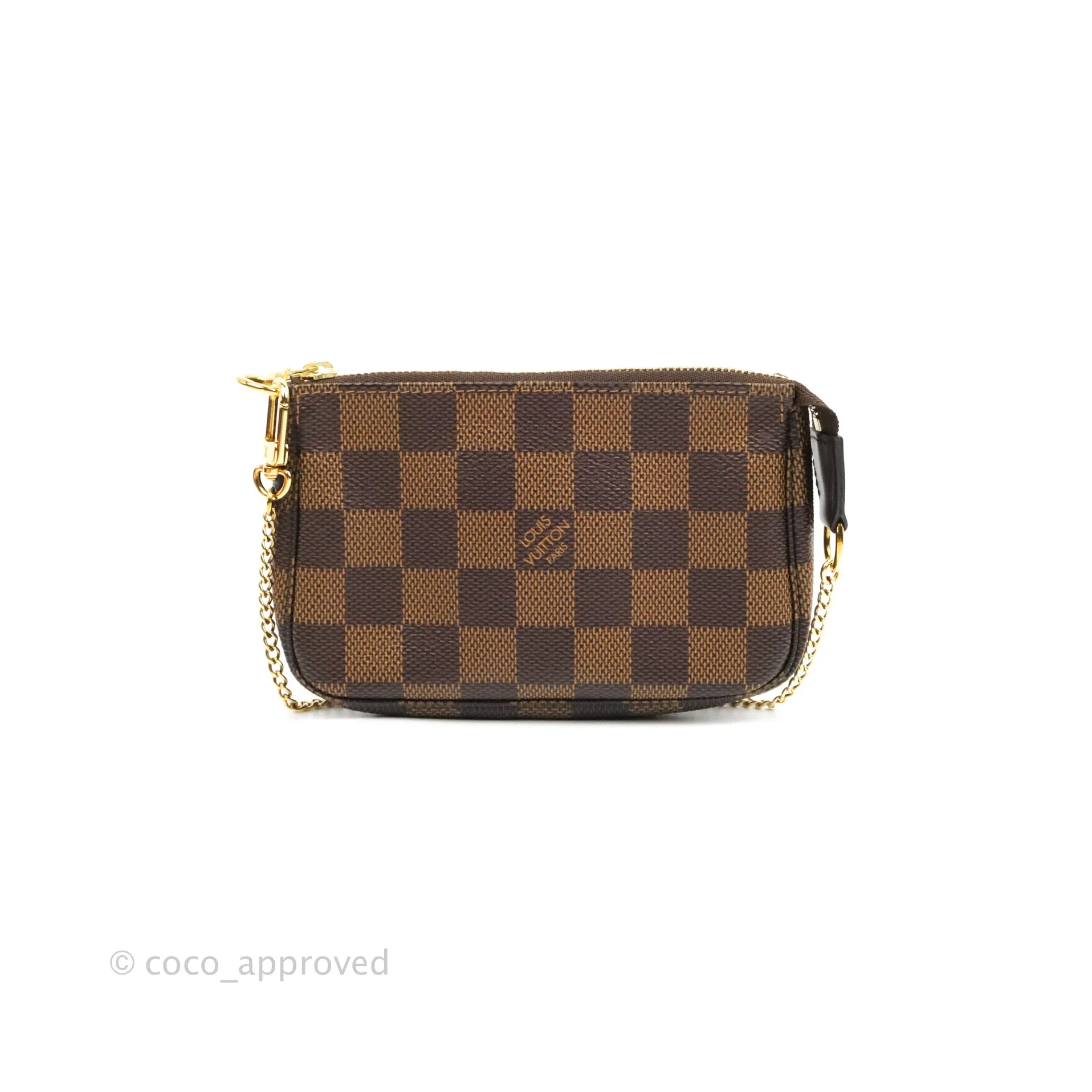 Louis Vuitton Damier Ebene Mini Pochette Accessories