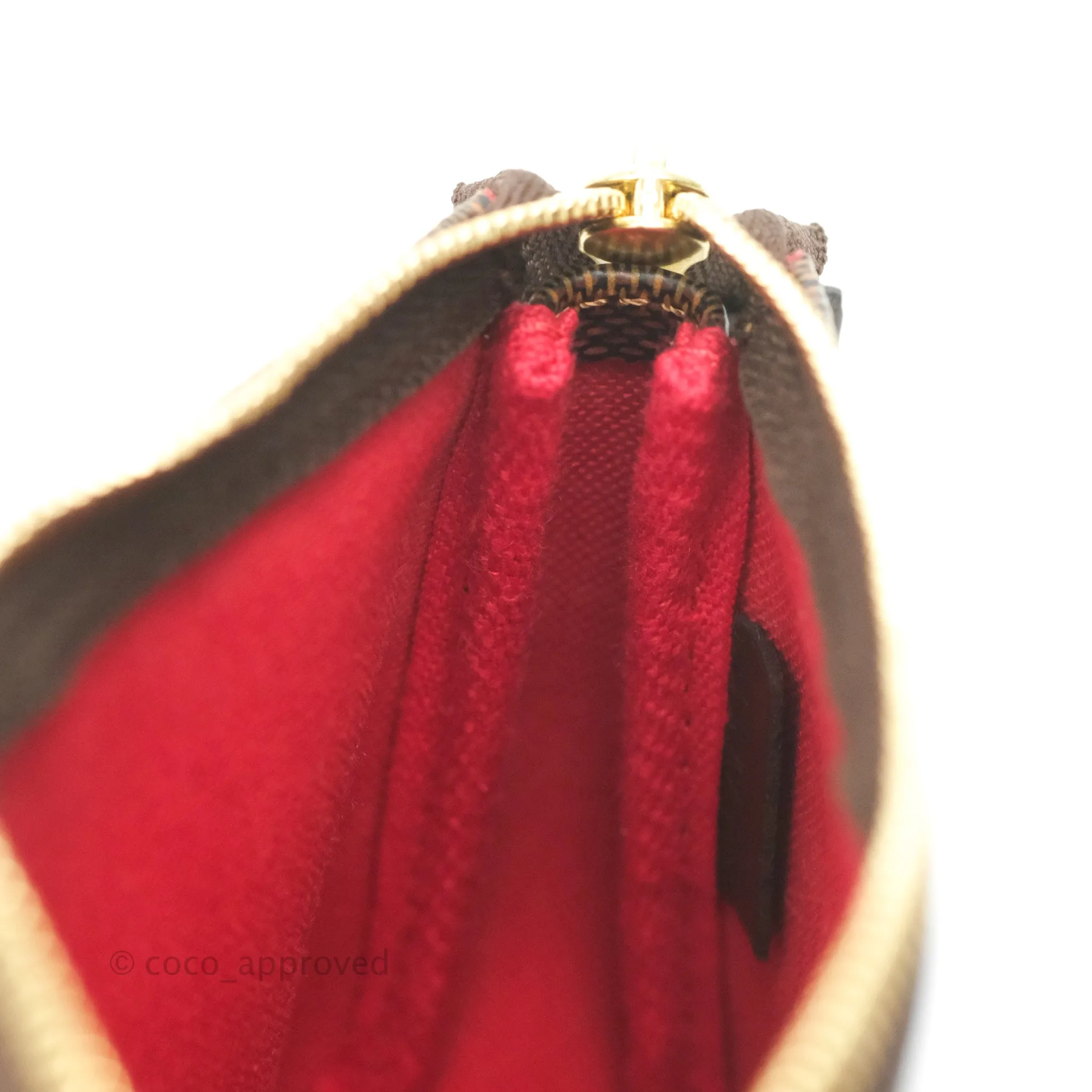 Louis Vuitton Damier Ebene Mini Pochette Accessories
