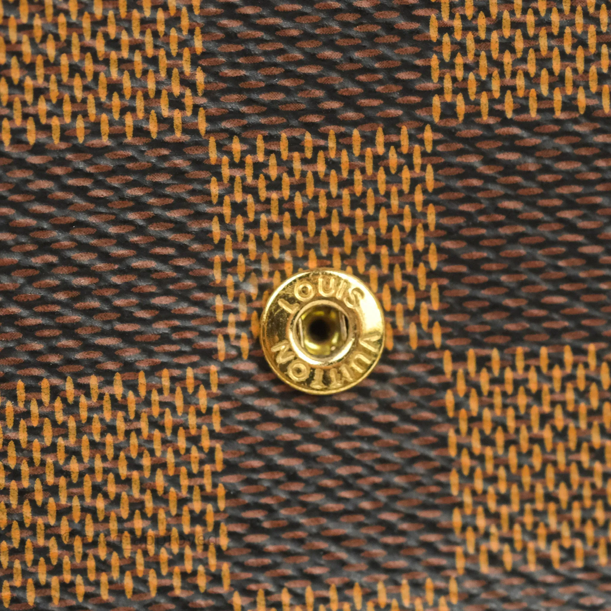 Louis Vuitton Damier Ebene Pochette Felicie Chain Wallet