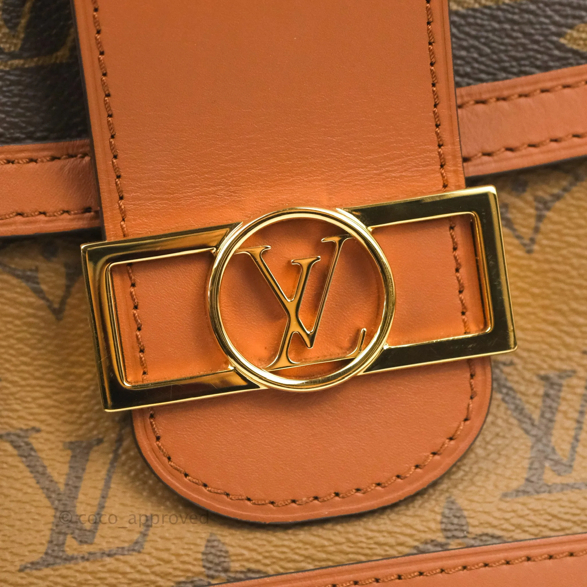 Louis Vuitton Dauphine Bag MM Monogram Canvas