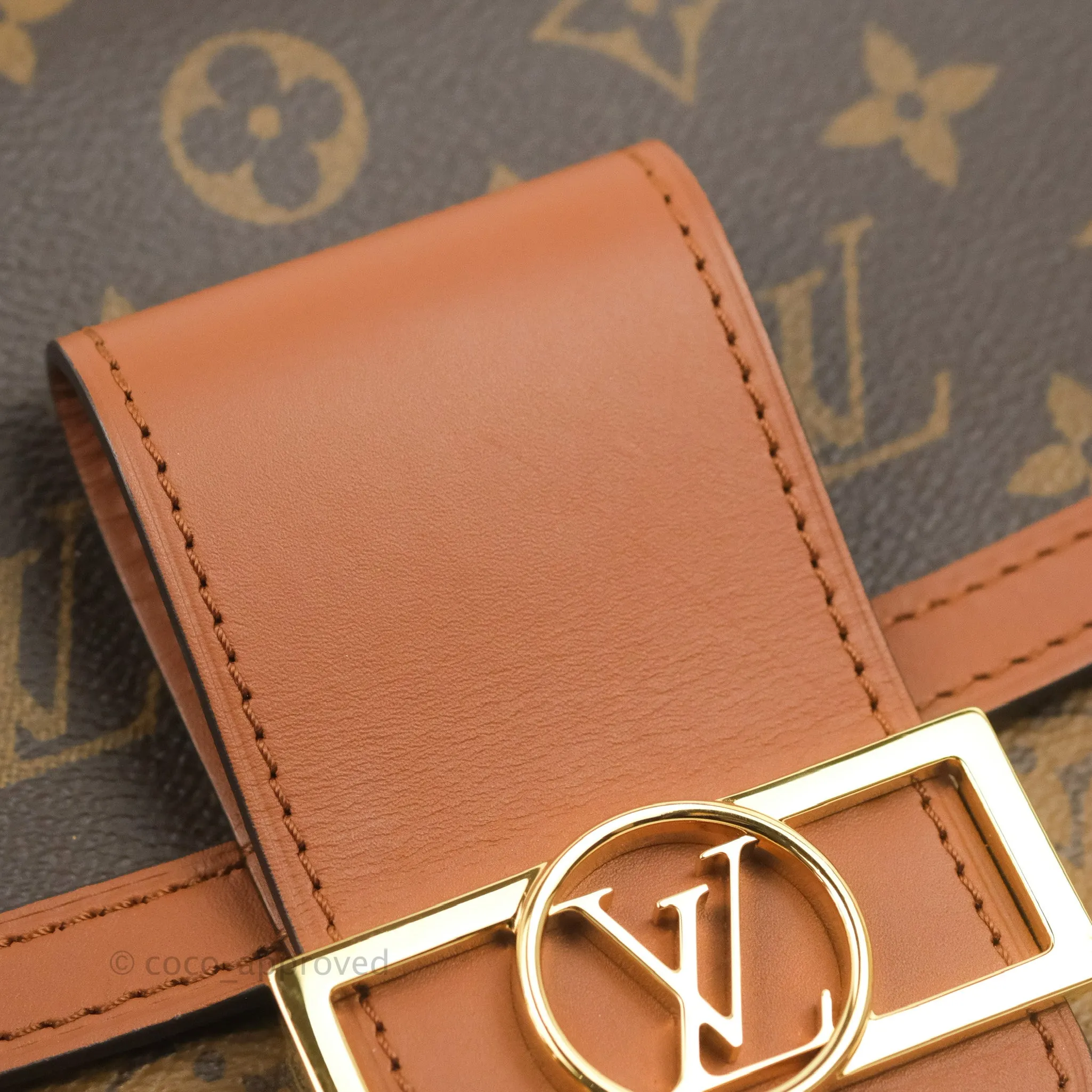 Louis Vuitton Dauphine Bag MM Monogram Canvas
