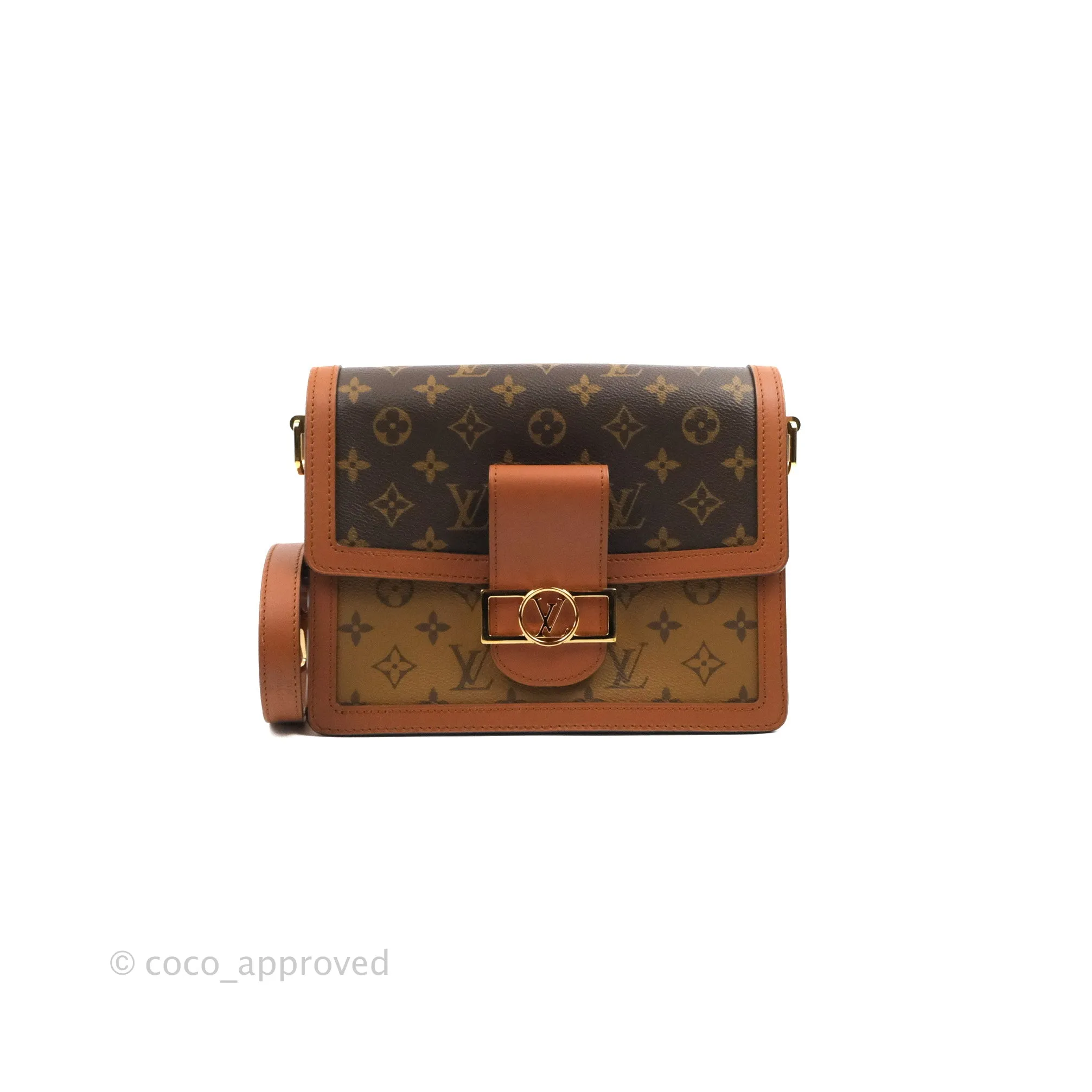 Louis Vuitton Dauphine Bag MM Monogram Canvas