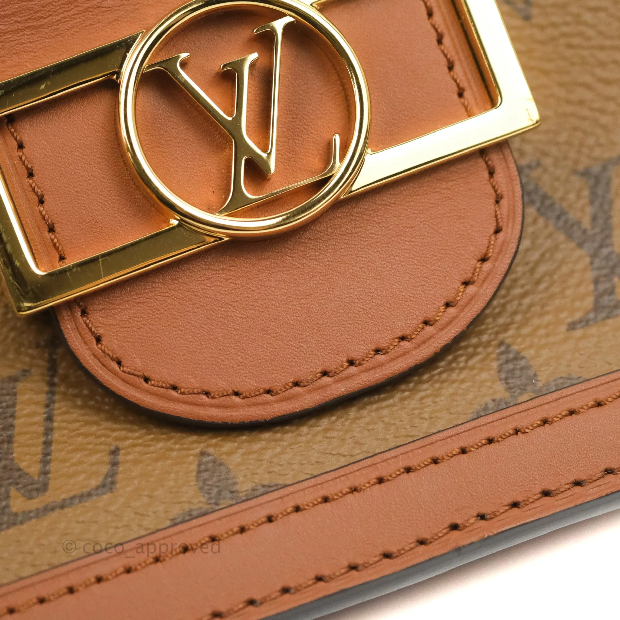 Louis Vuitton Dauphine Bag MM Monogram Canvas