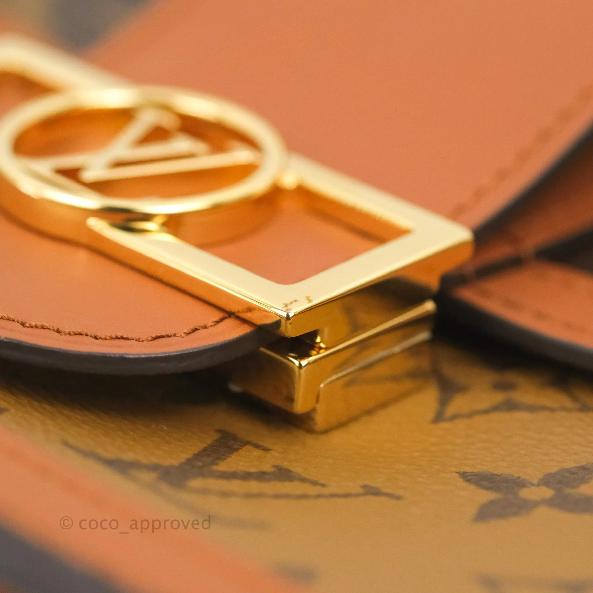 Louis Vuitton Dauphine Bag MM Monogram Canvas