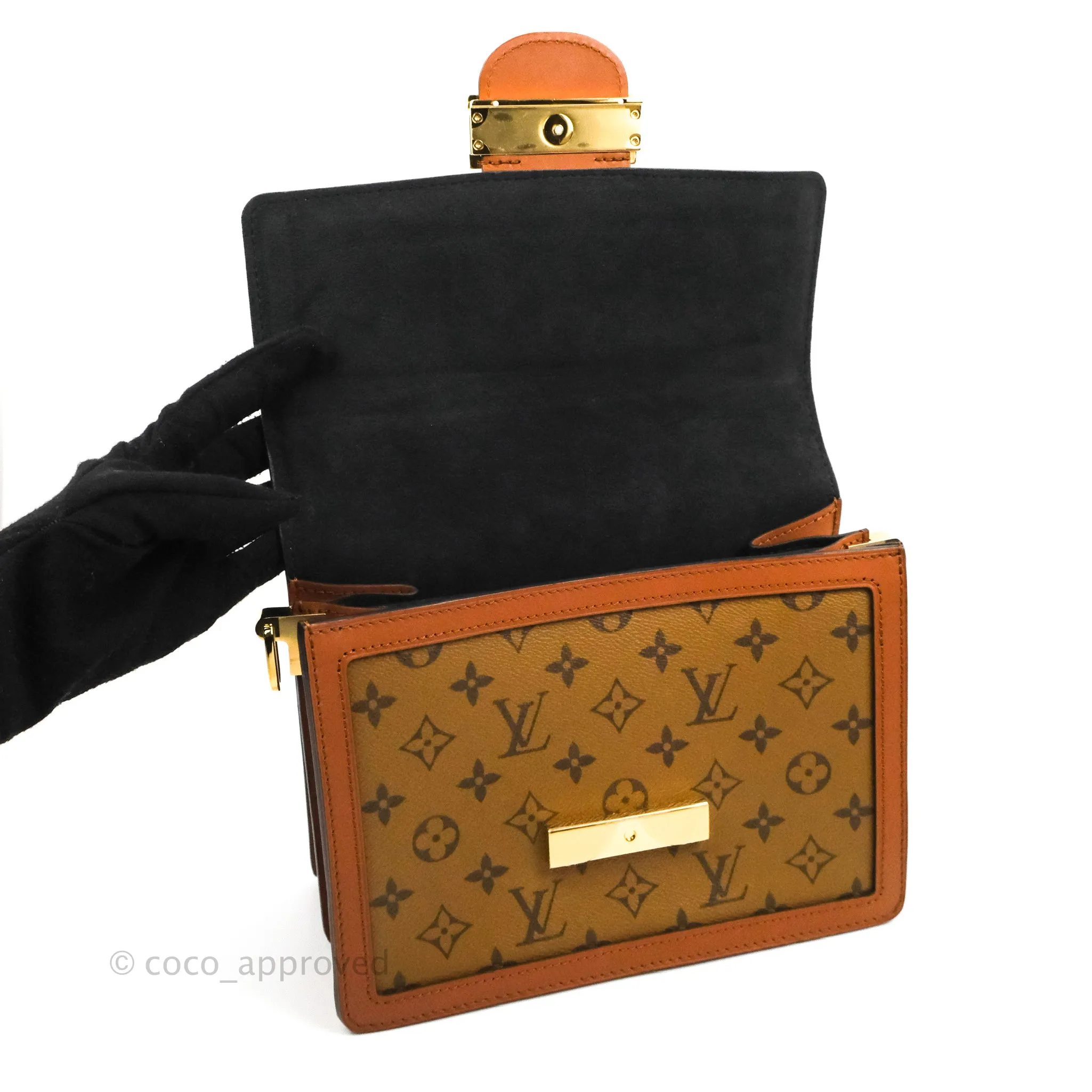 Louis Vuitton Dauphine Bag MM Monogram Canvas