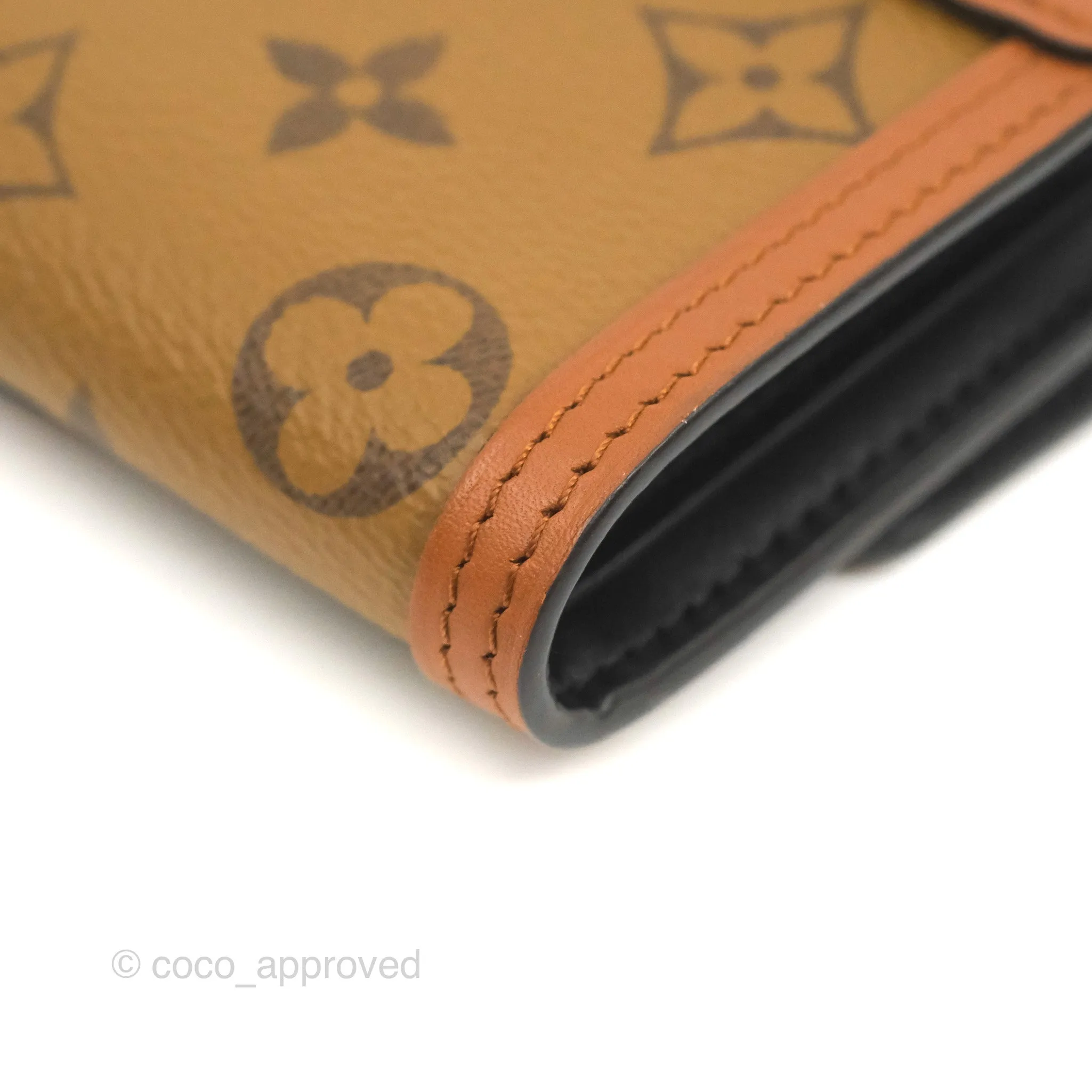 Louis Vuitton Dauphine Fold Wallet Reverse Monogram