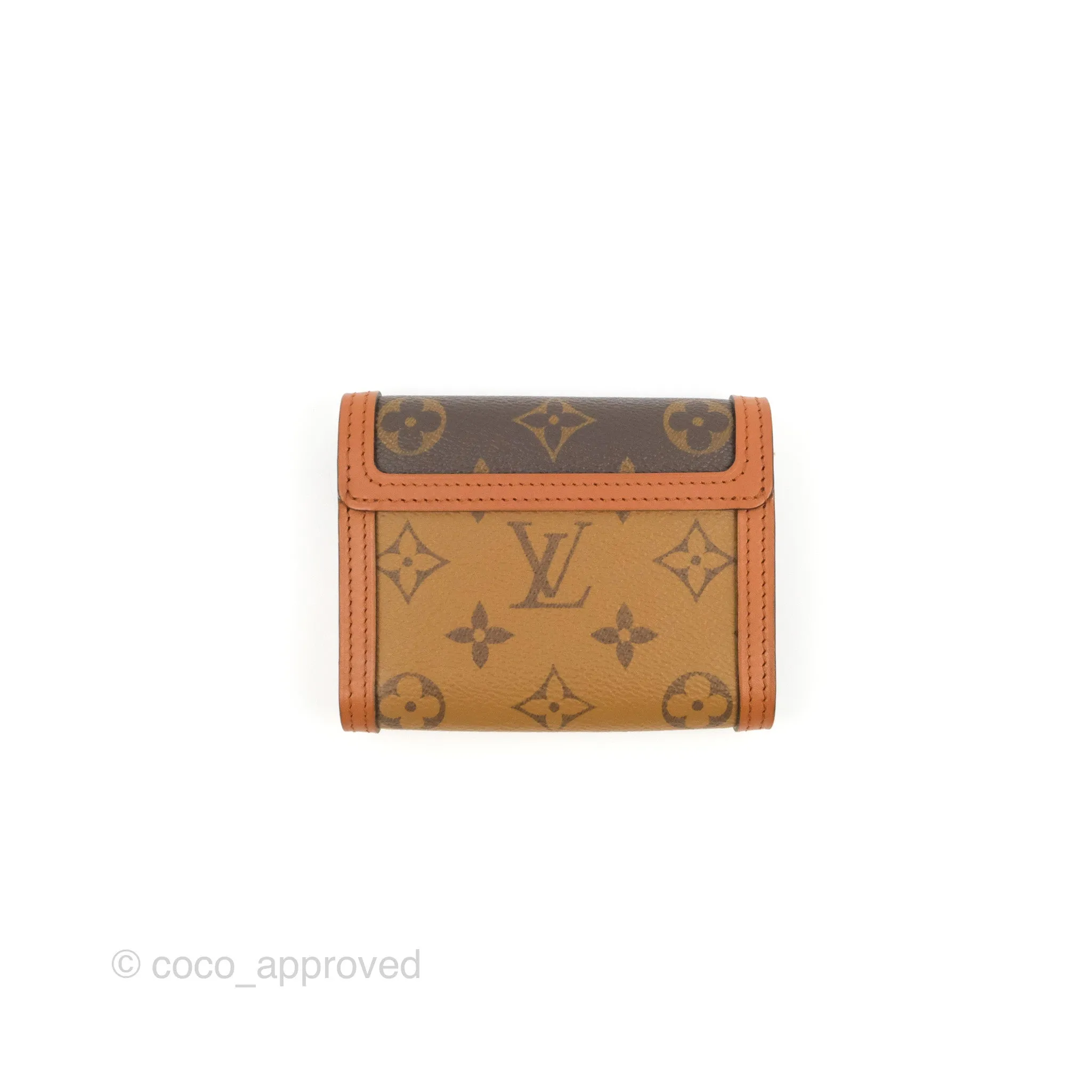 Louis Vuitton Dauphine Fold Wallet Reverse Monogram