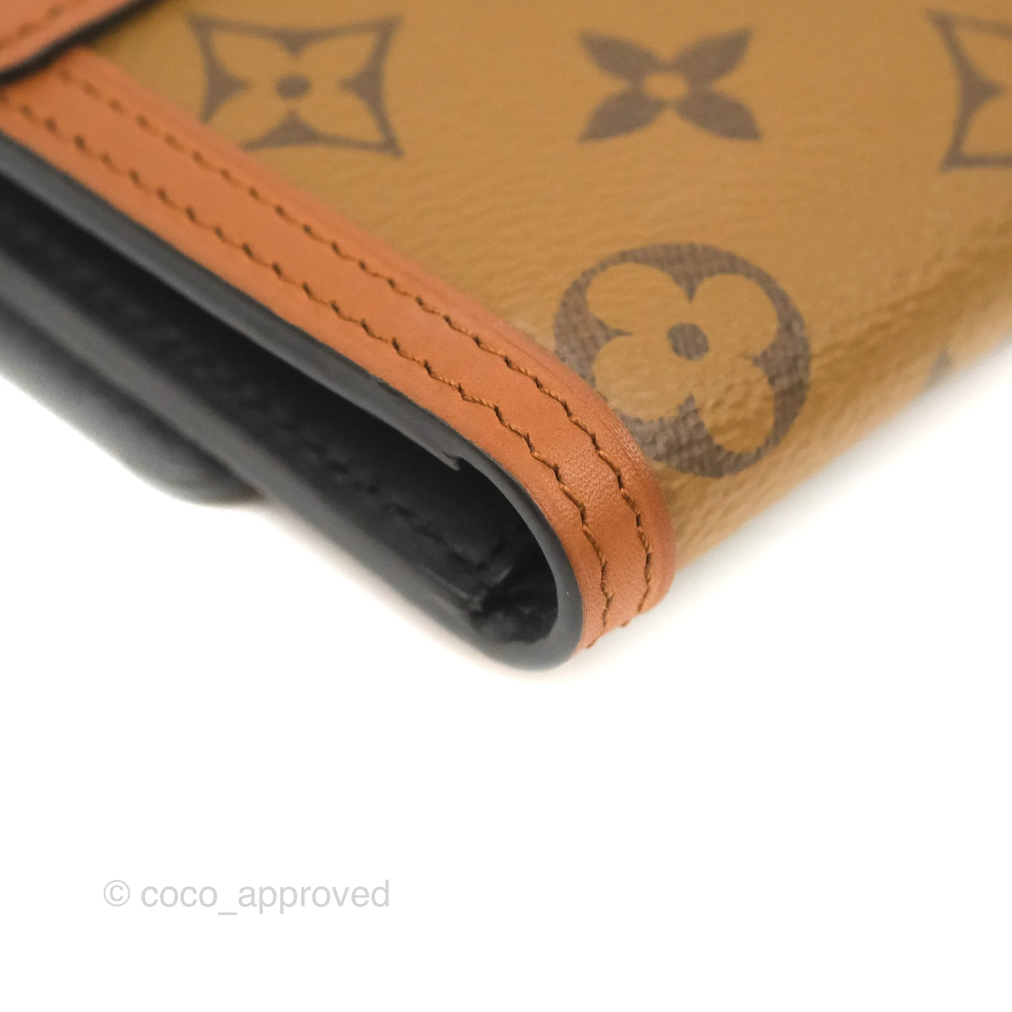 Louis Vuitton Dauphine Fold Wallet Reverse Monogram
