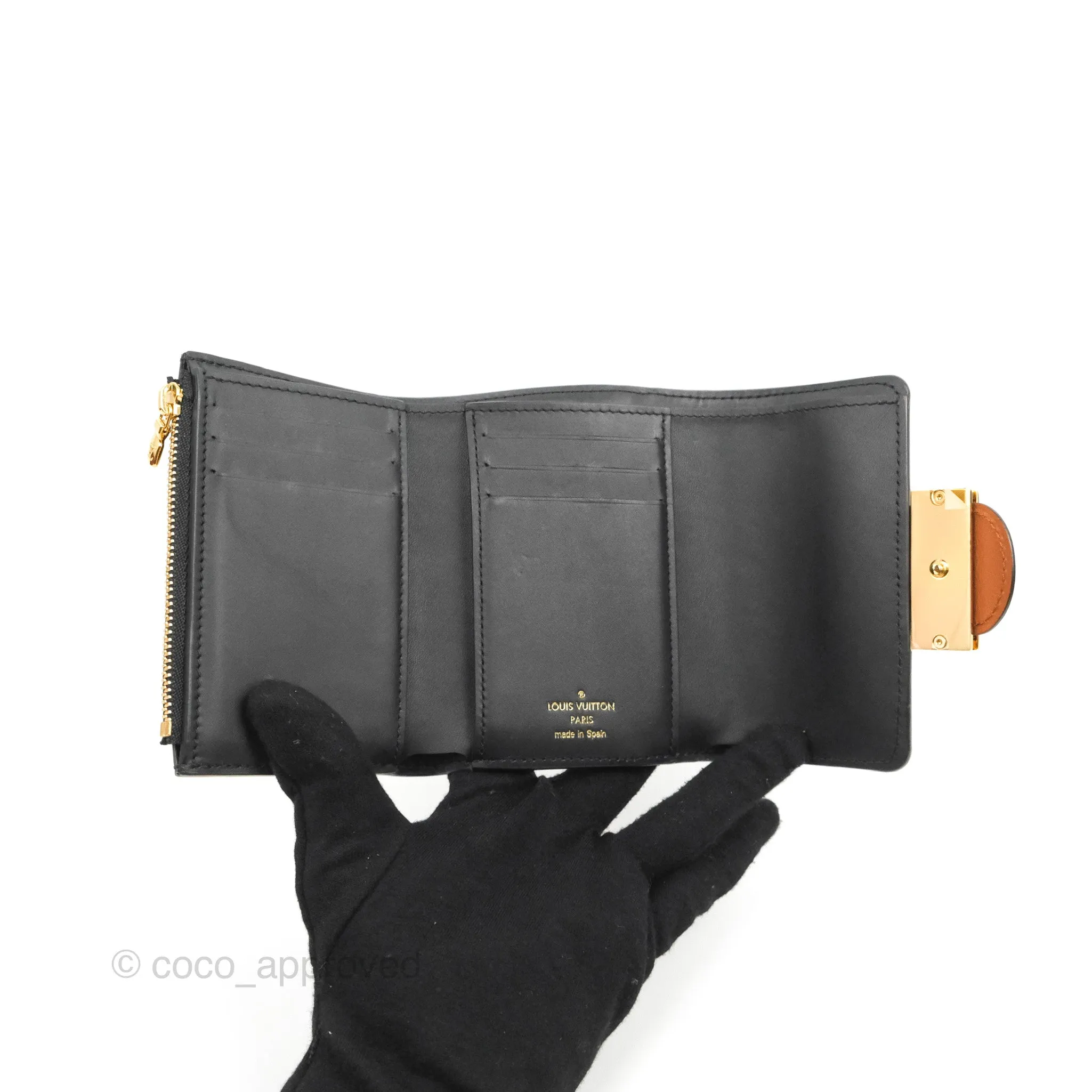 Louis Vuitton Dauphine Fold Wallet Reverse Monogram