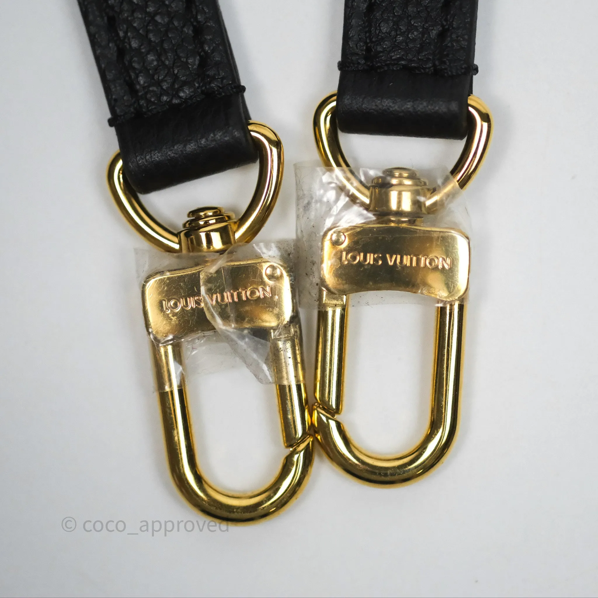 Louis Vuitton Diane Bag Black Monogram Empreinte Leather Gold Hardware
