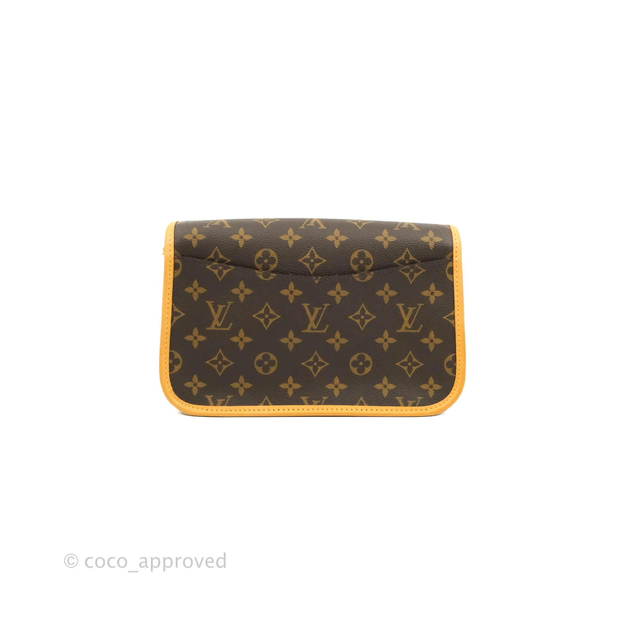 Louis Vuitton Diane Satchel Monogram Canvas with Jacquard Strap